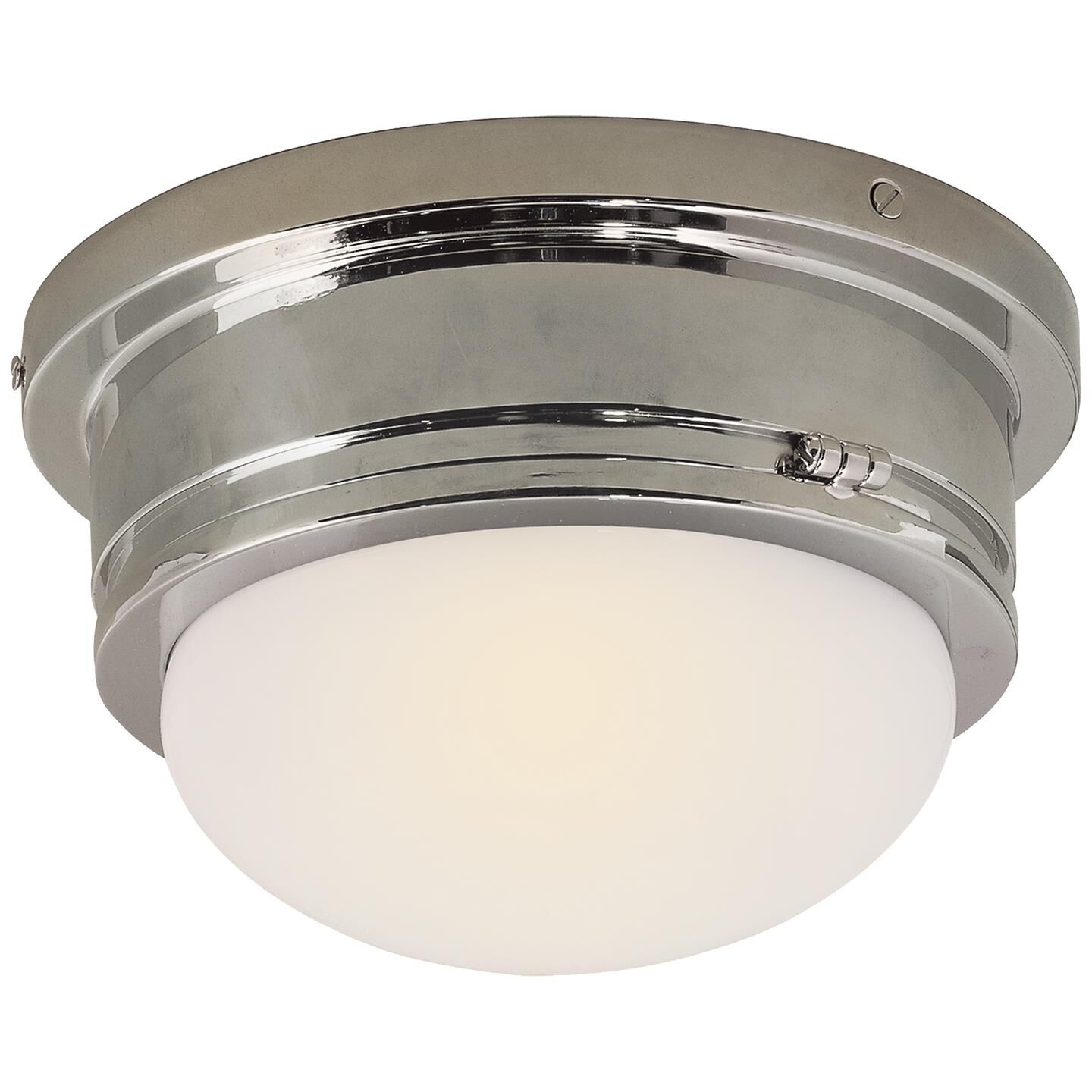 Chapman & Myers Marine 8 Inch 1 Light Flush Mount by Visual Comfort Signature Collection
