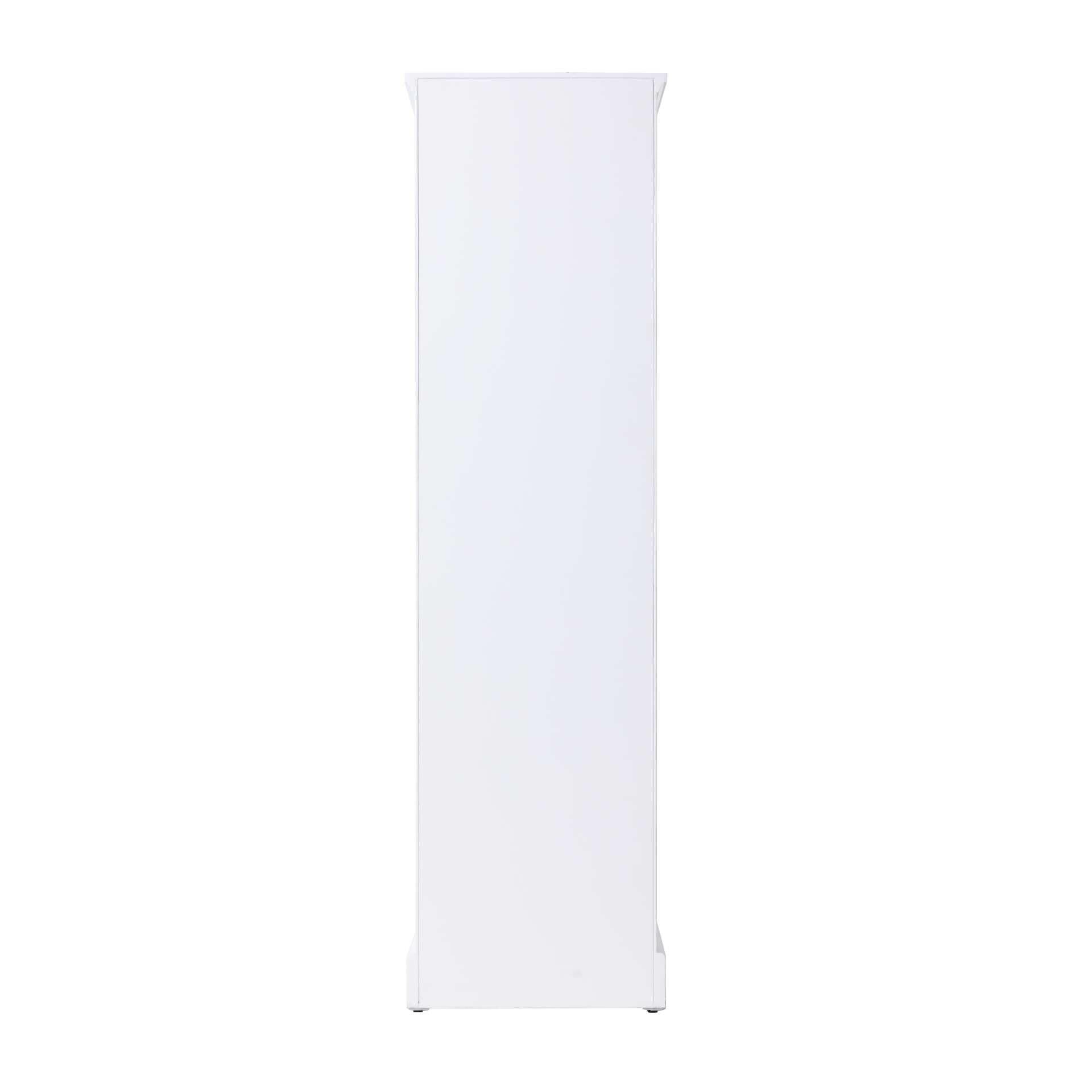 Shown in White finish