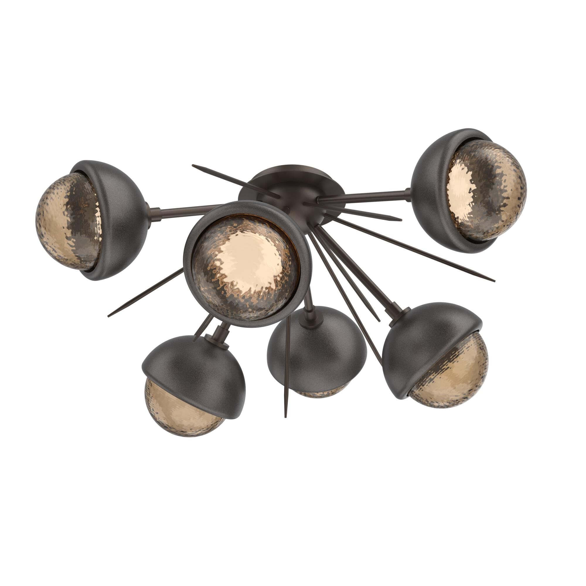 Shown in Flat Bronze finish and Bronze glass and Graphite accent
