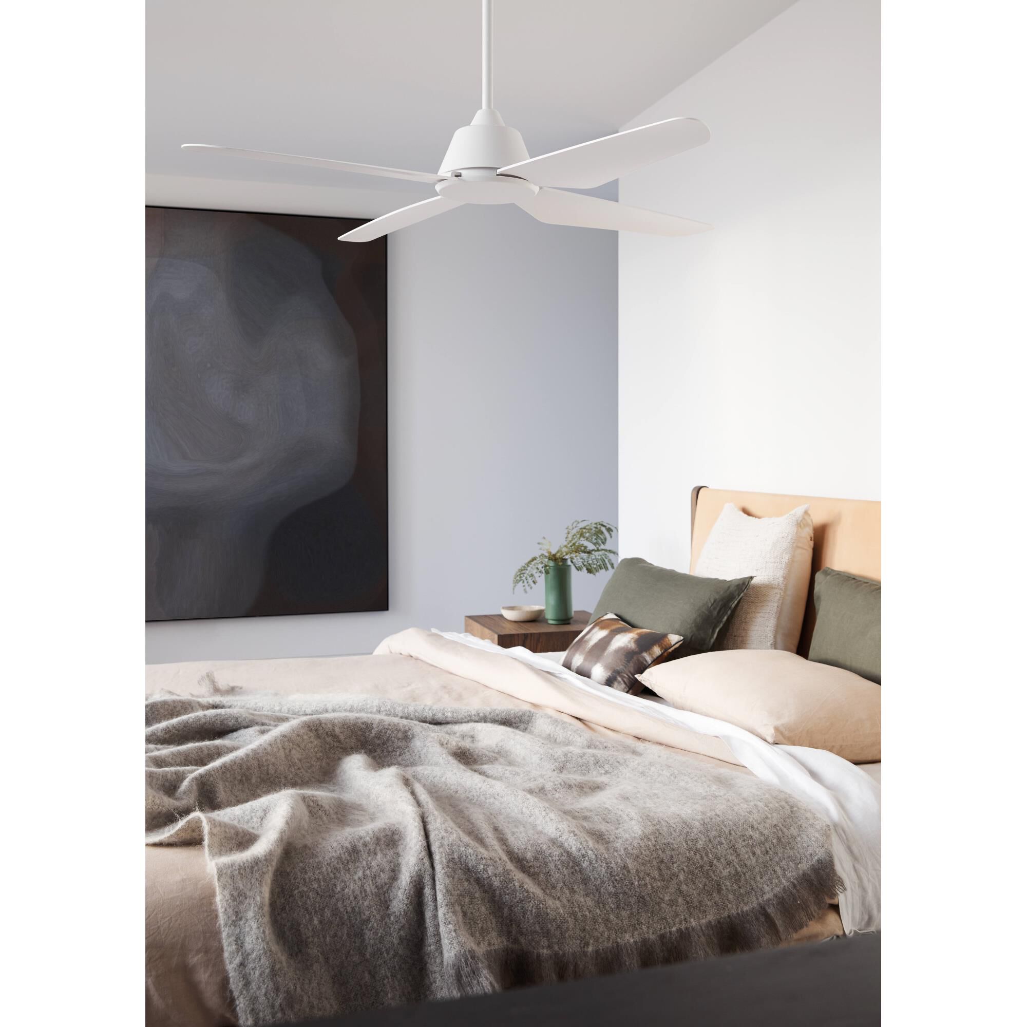Aria 52 Inch Ceiling Fan with Light Kit by Beacon Lighting
