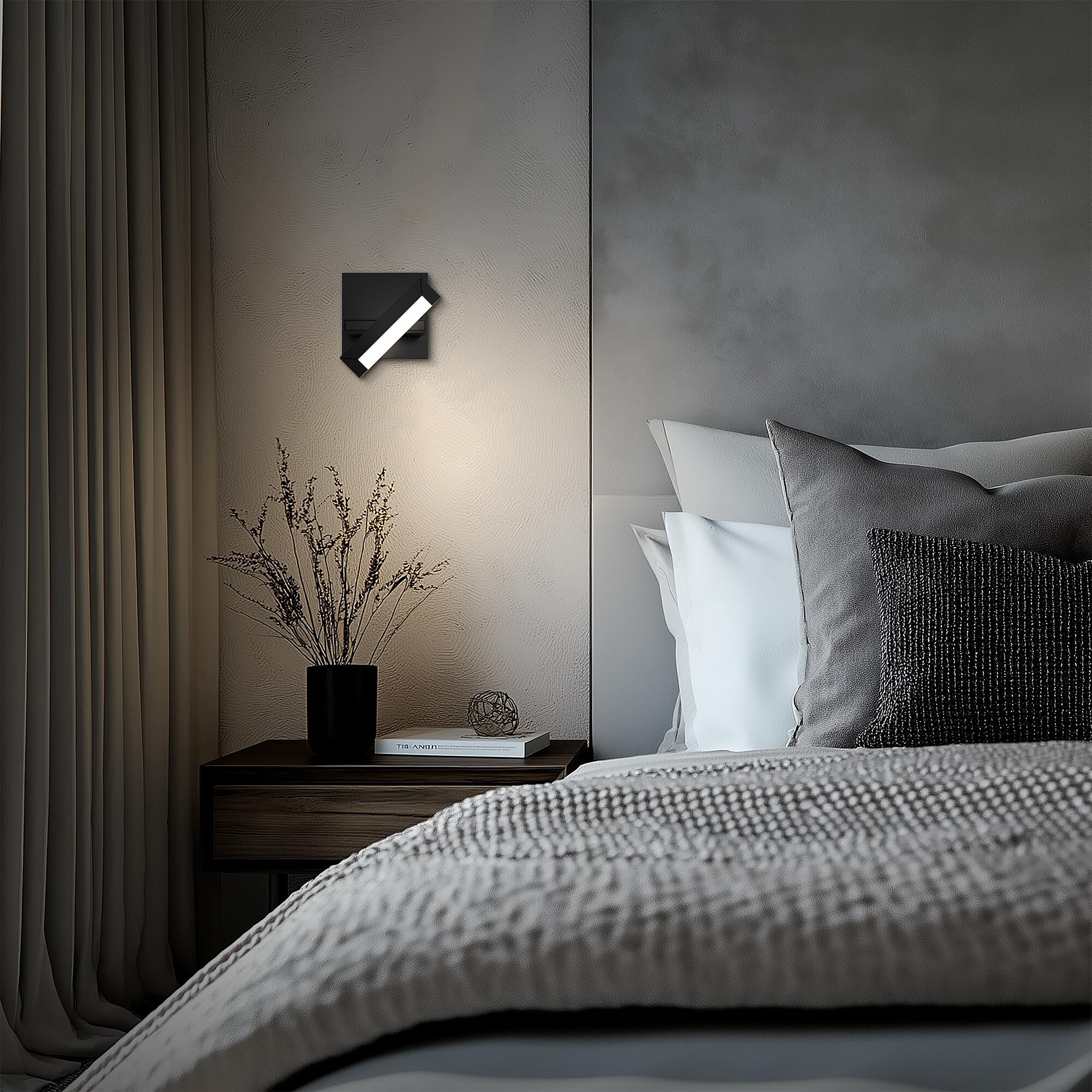 Shown in Black finish