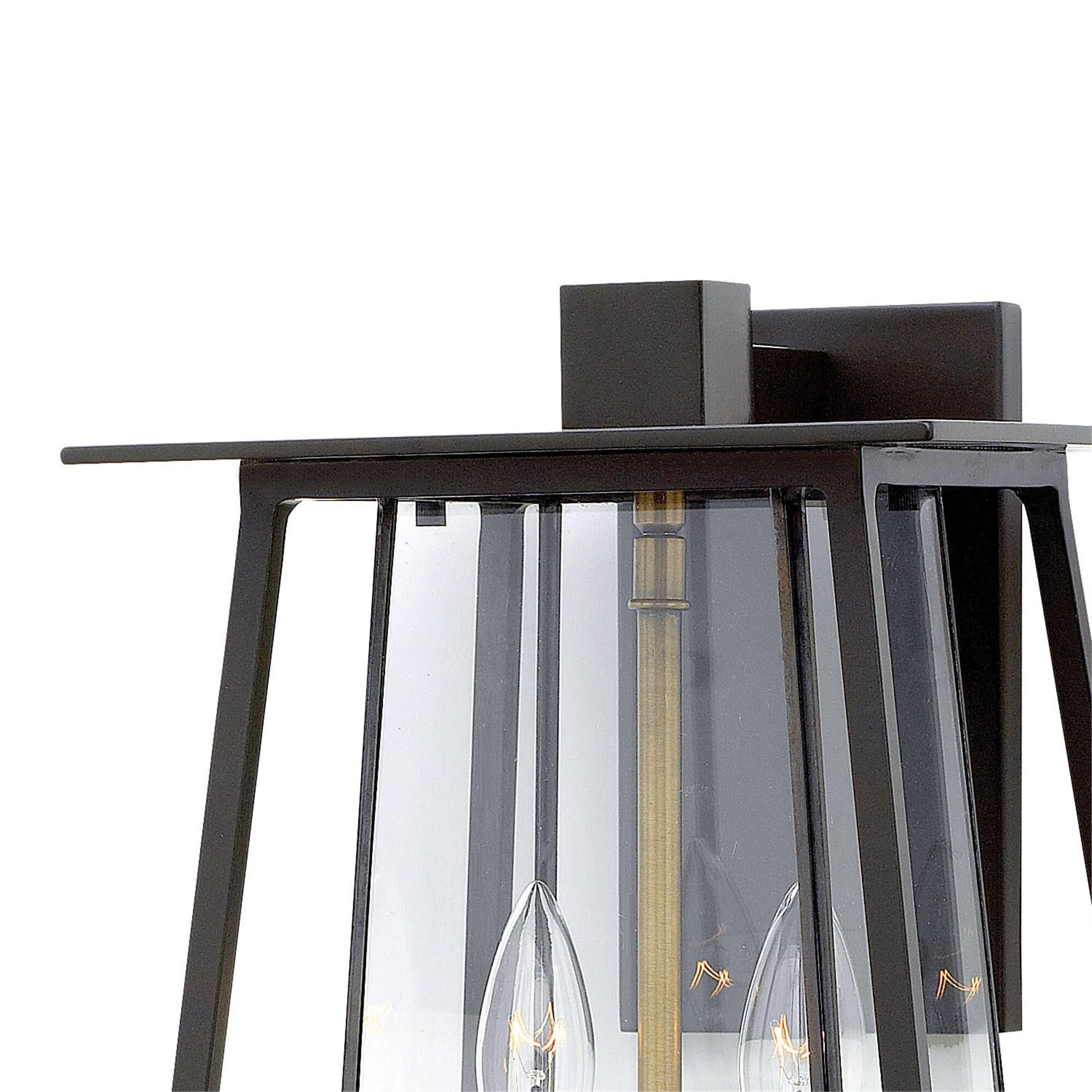 Shown in Buckeye Bronze finish and Bound Clear glass