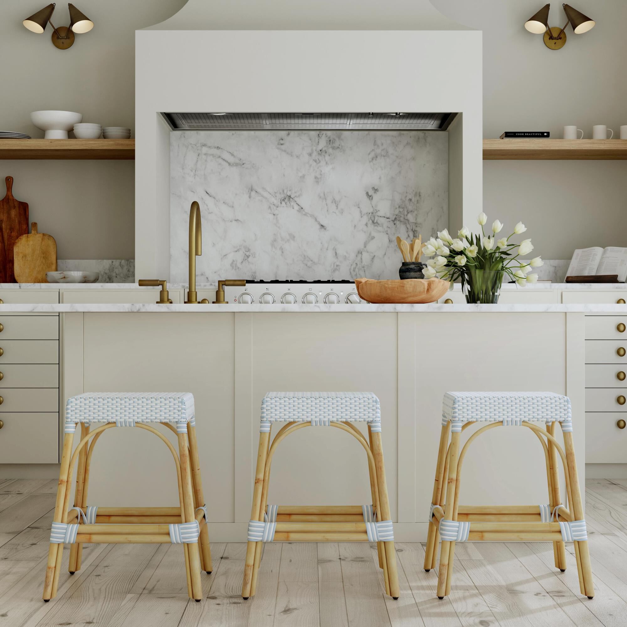 Shown in Powder Blue finish