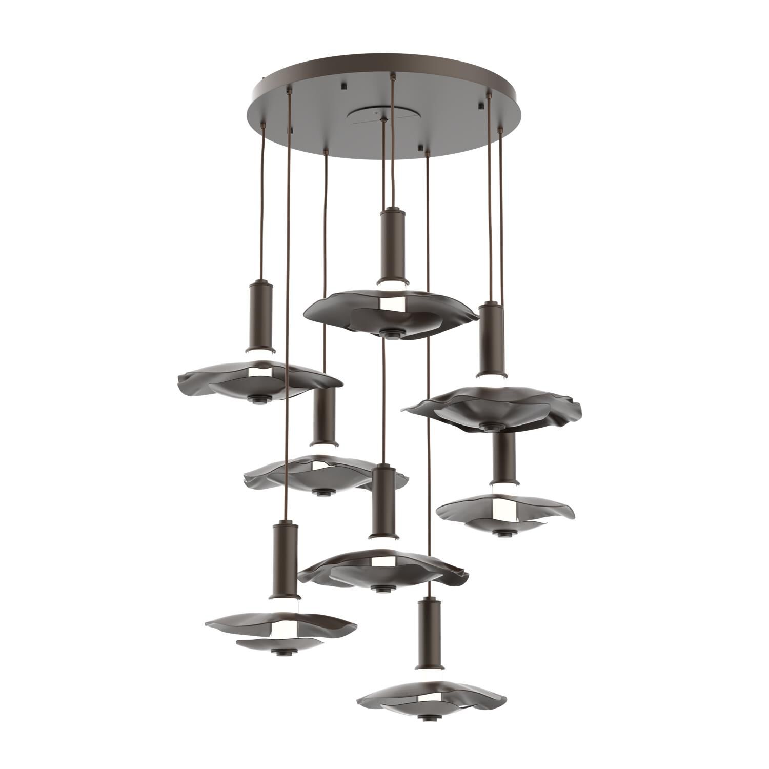 Levi Wilson Cumulus 37 Inch Multi Light Pendant by Hammerton Studio