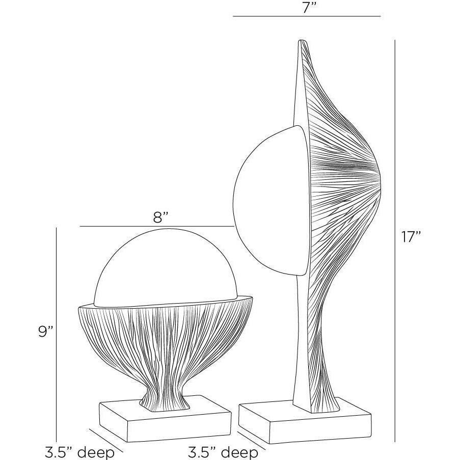 Flojo 17 Inch Sculpture by Arteriors Home