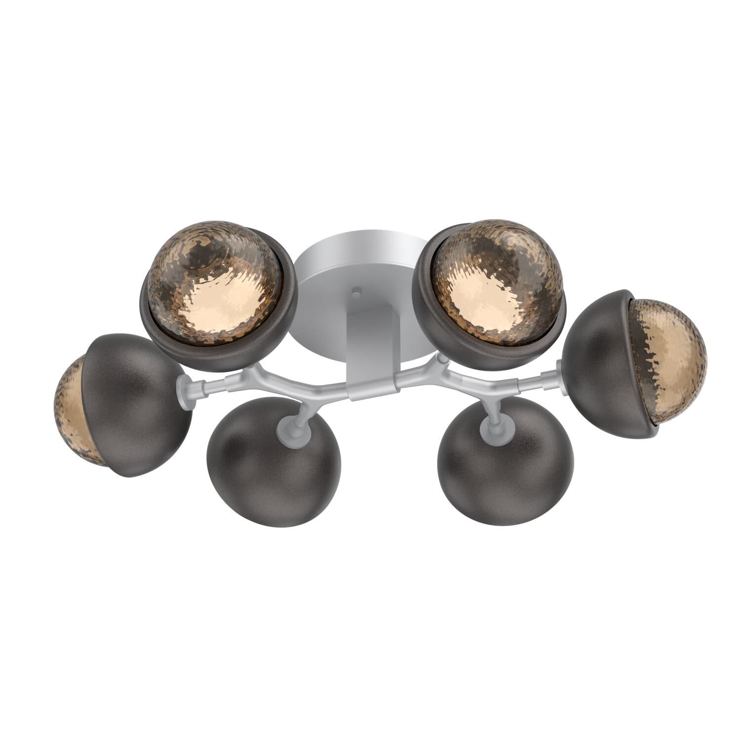 Levi Wilson Cabochon 27 Inch Flush Mount by Hammerton Studio
