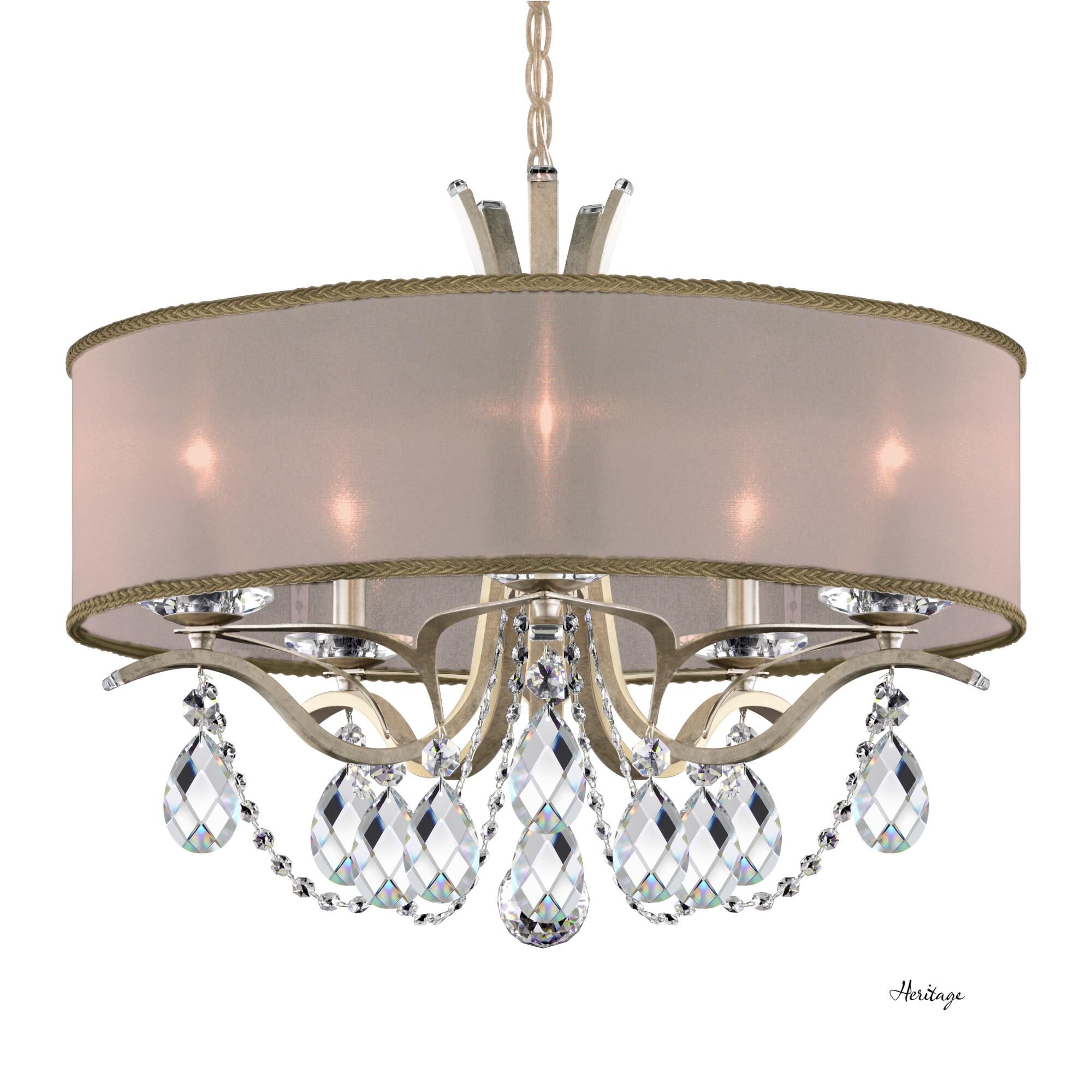 Vesca 24 Inch 5 Light Chandelier by Schonbek