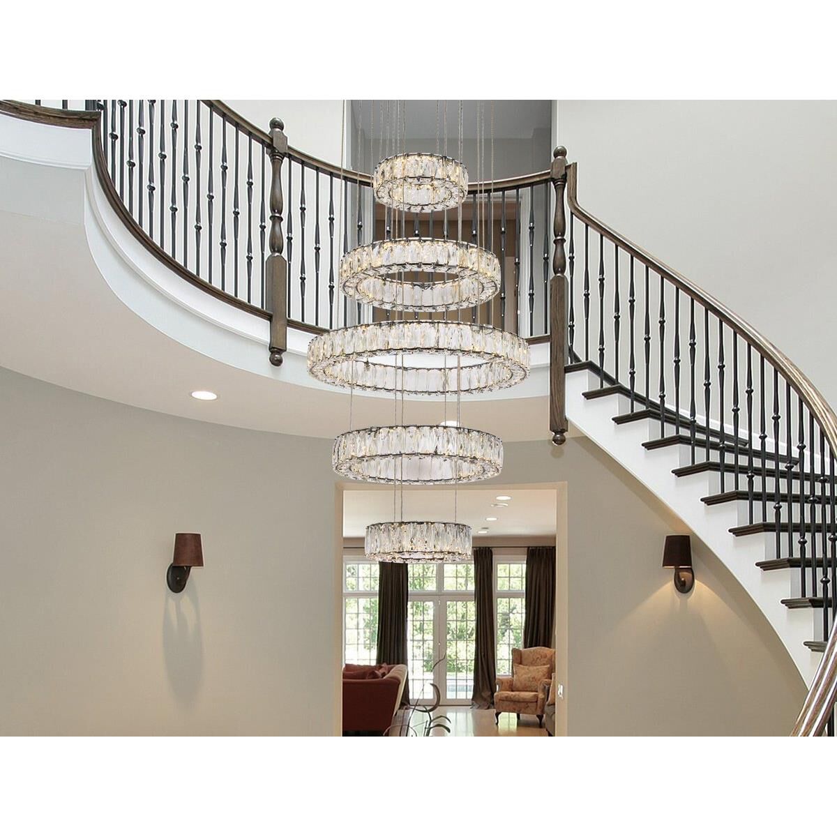 Monroe Chandelier by Elegant Lighting