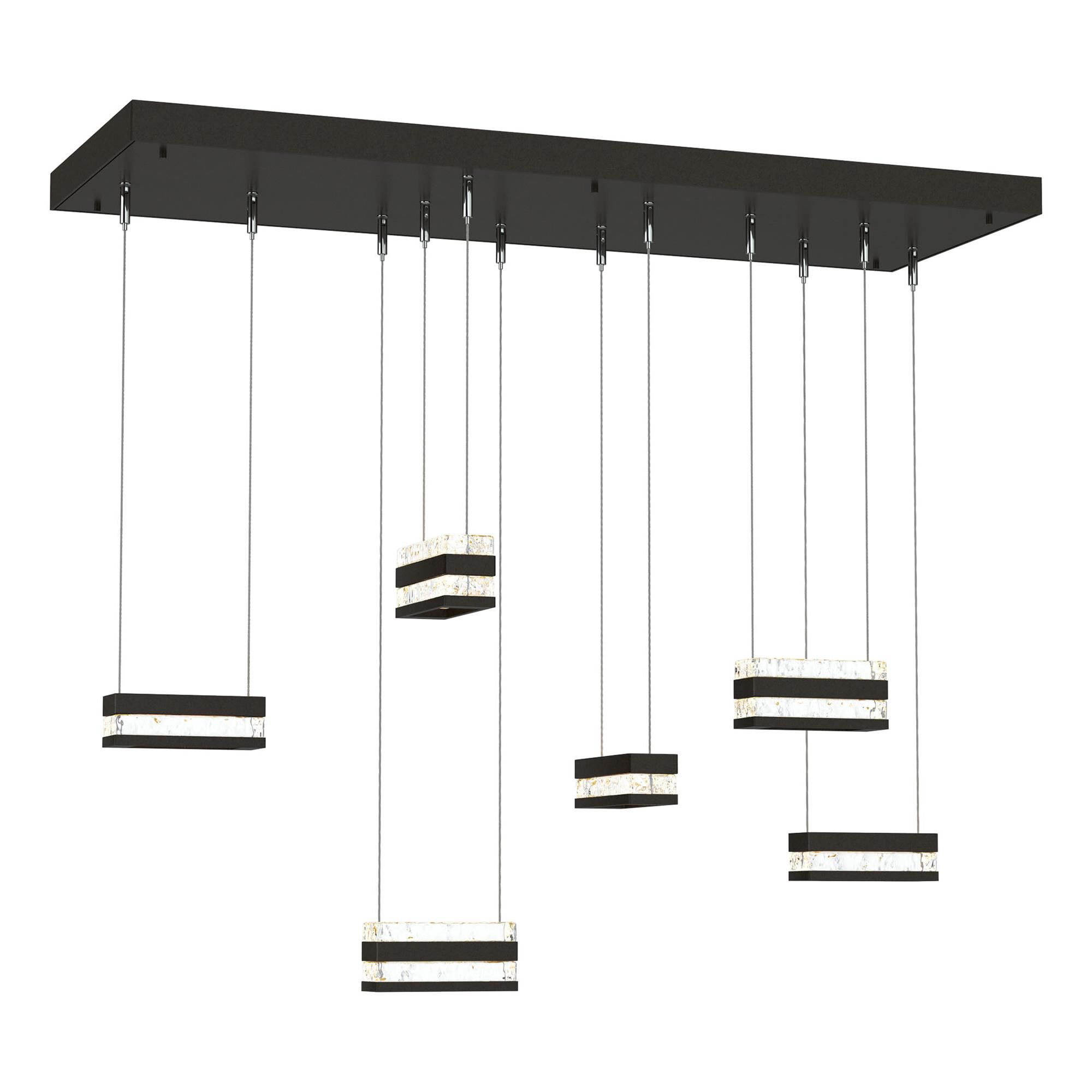 Shown in Oil Rubbed Bronze finish and Clear glass