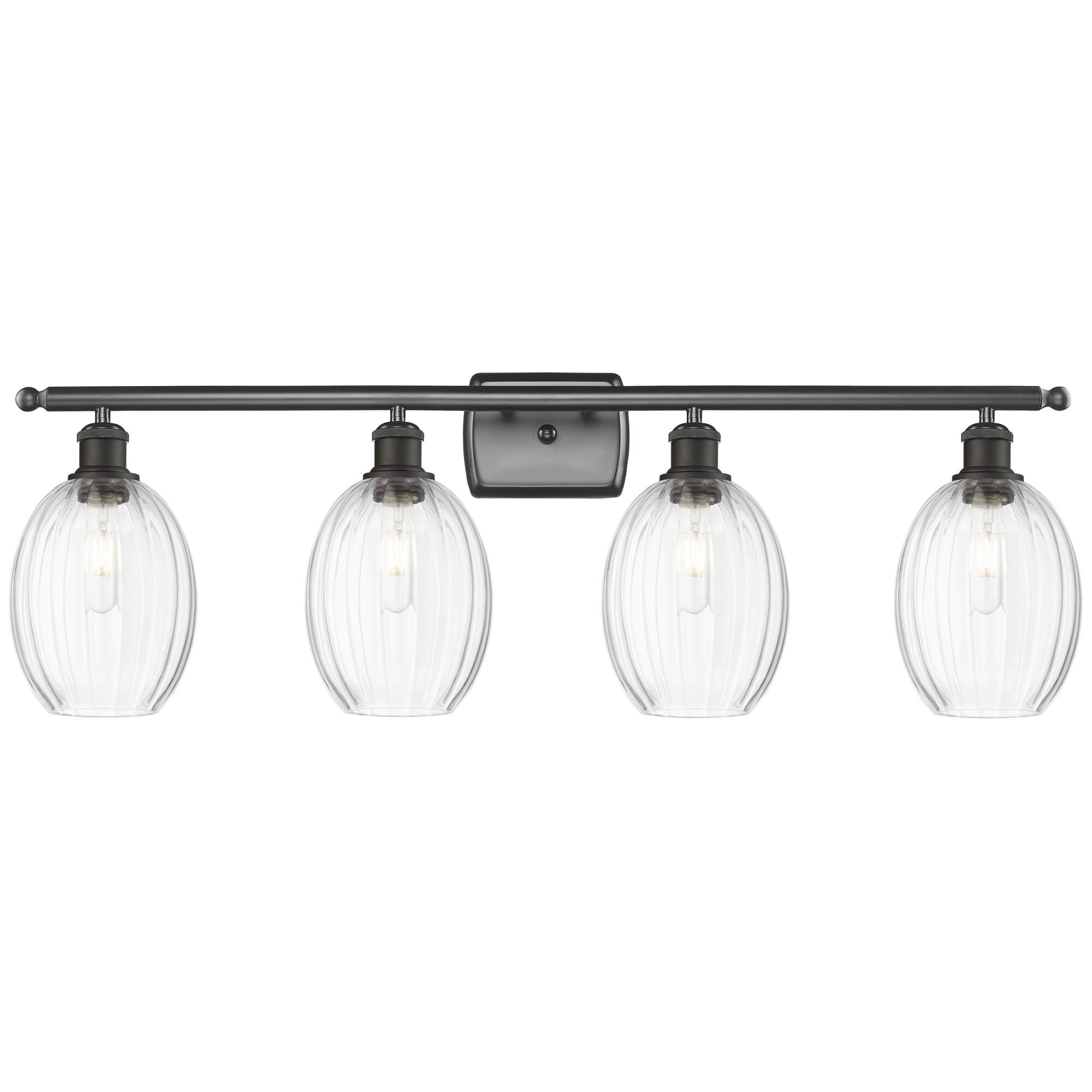 Shown in Oil Rubbed Bronze finish and Clear glass