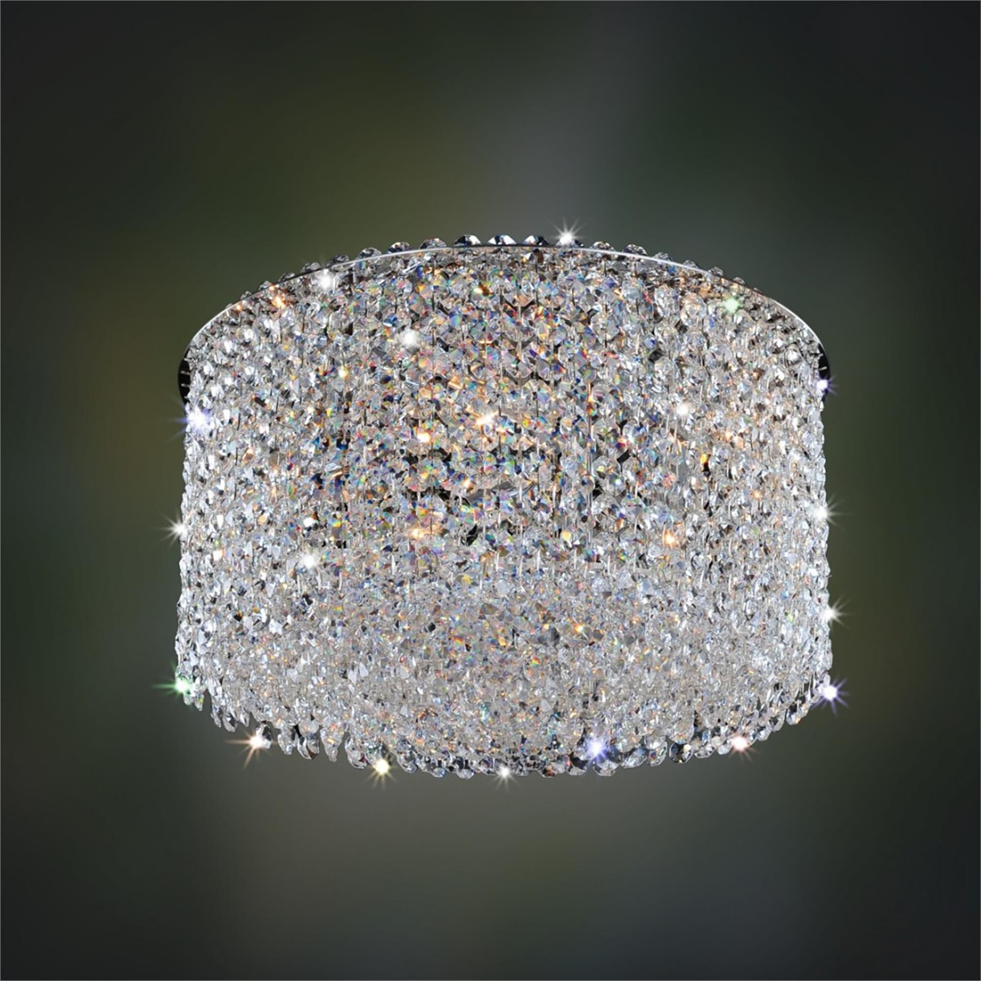 Milieu Metro 14 Inch 5 Light Flush Mount,