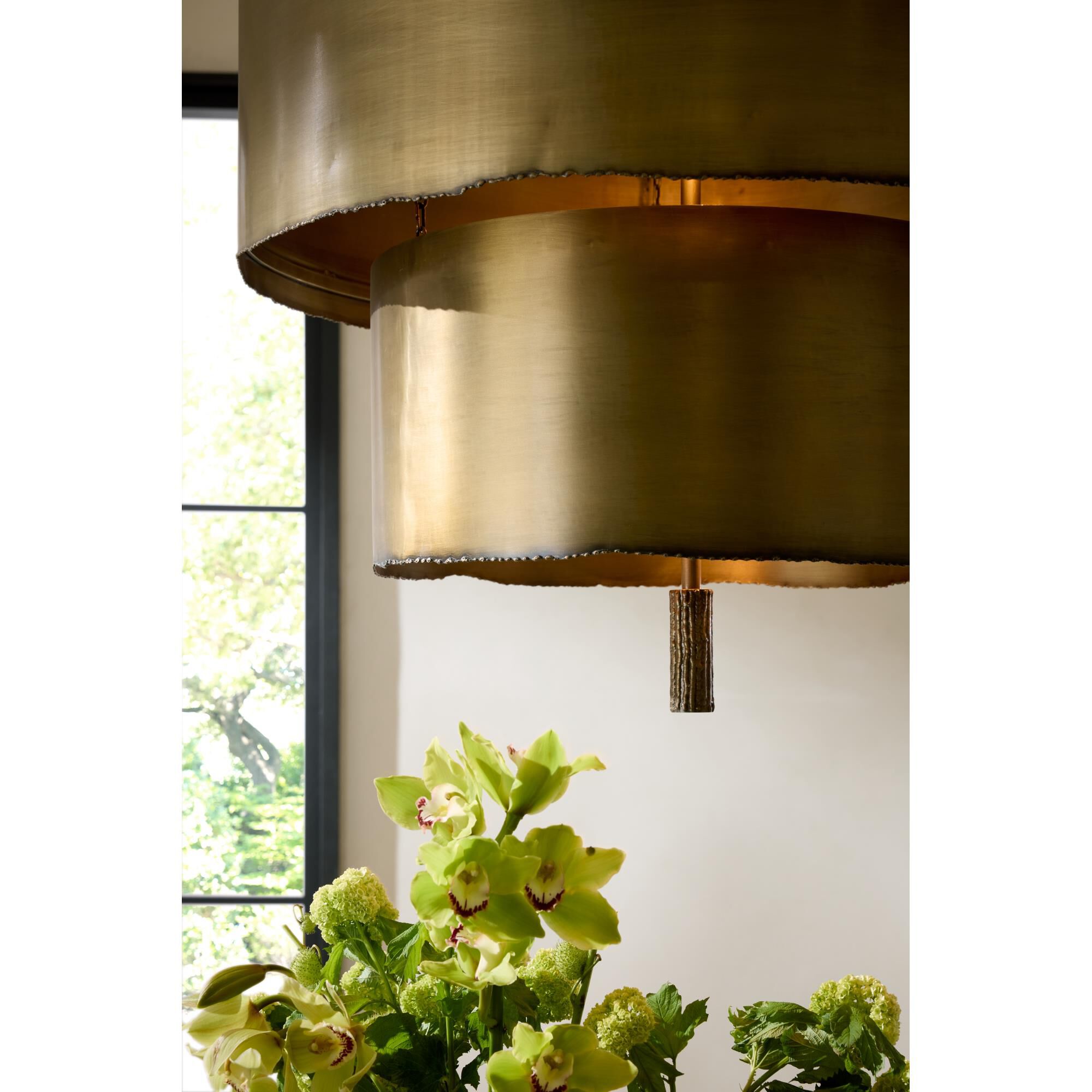 Shown in Antique Brass finish