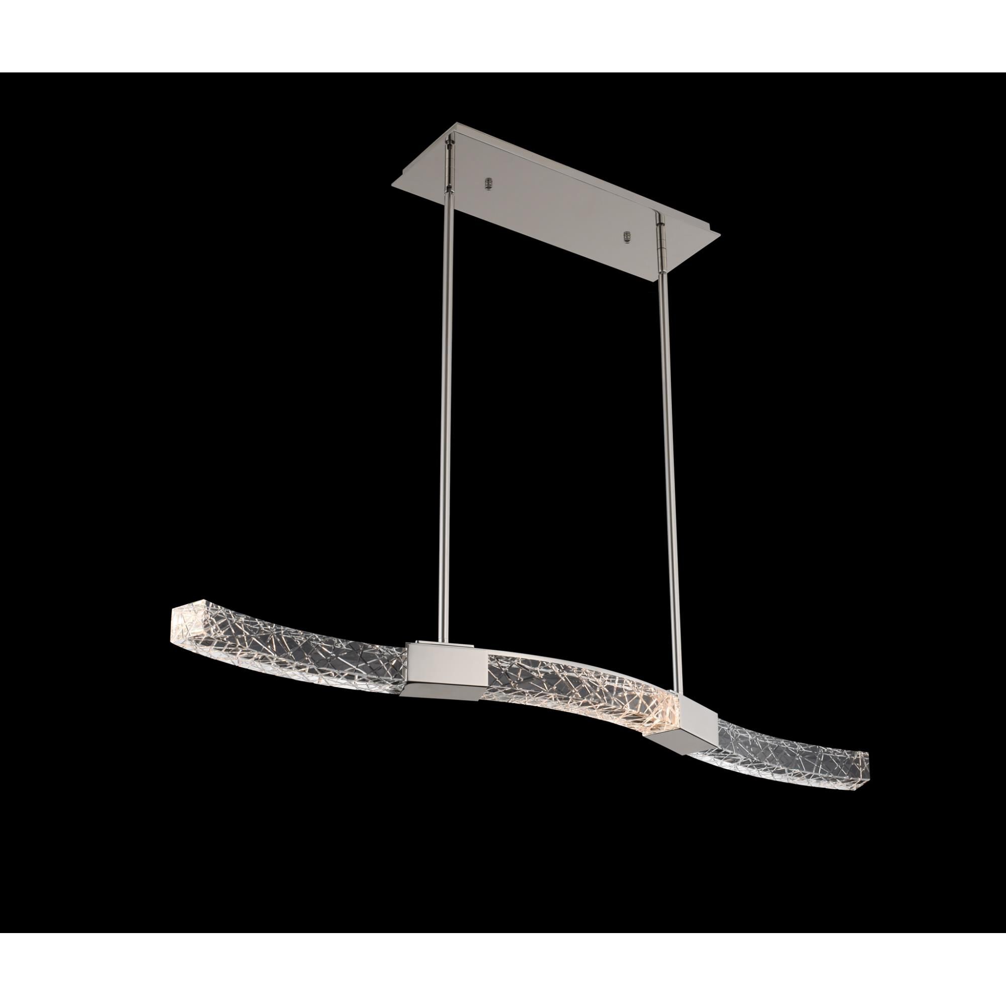 Shown in Polish Nickel finish and Artisan Handcut Firenze crystal