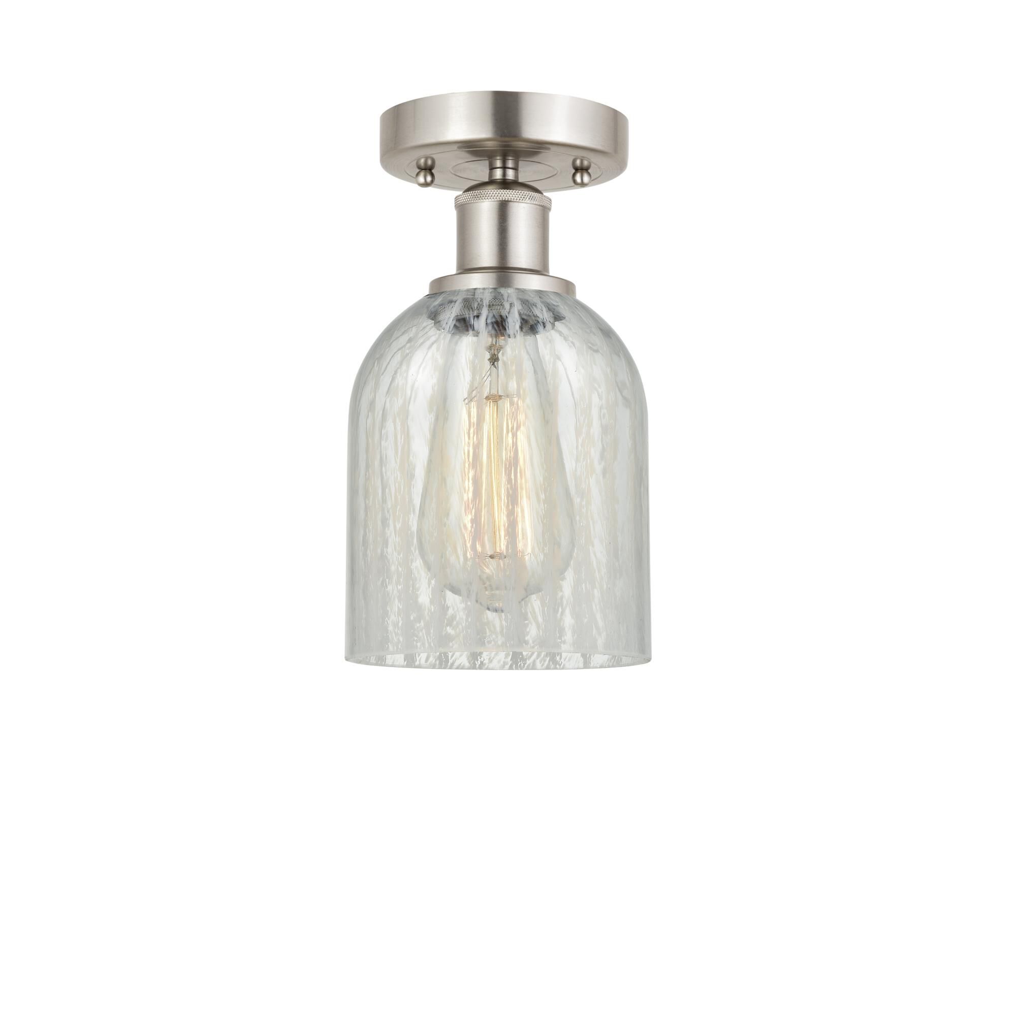 Bruno Marashlian Caledonia 5 Inch 1 Light Semi Flush Mount by Innovations Lighting