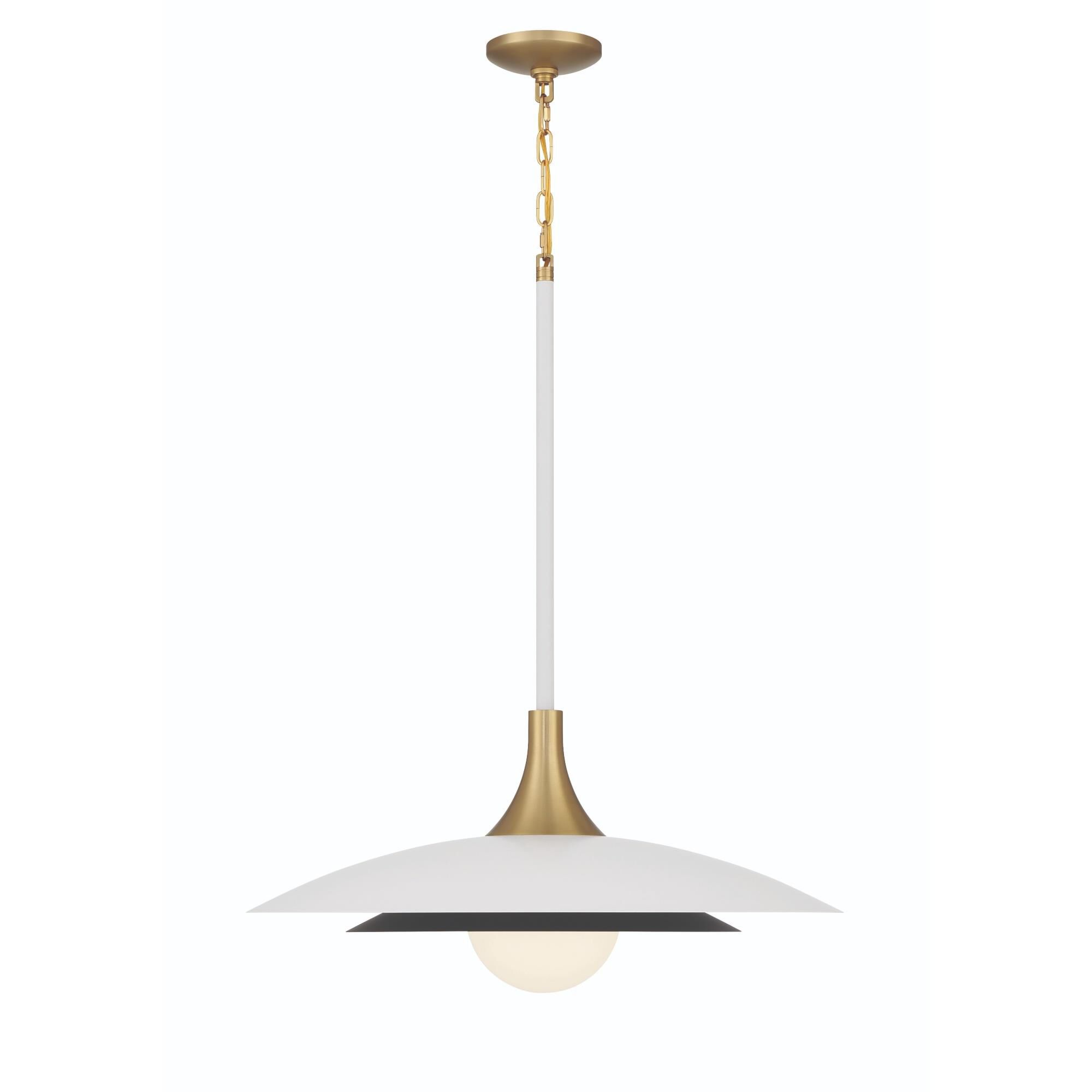 Shown in White finish