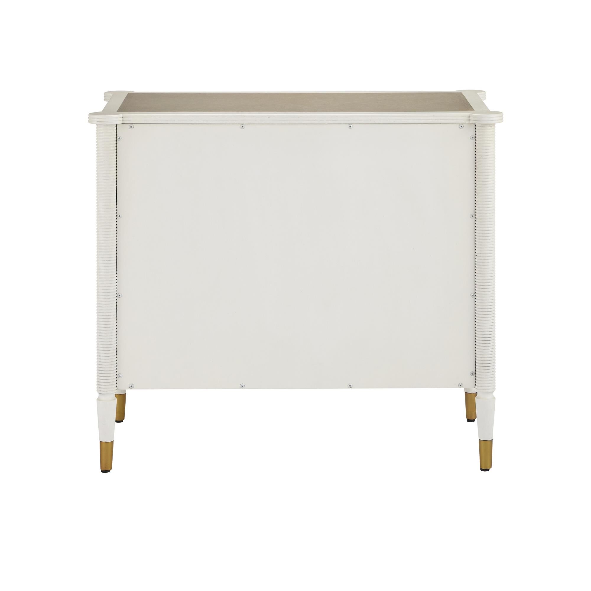 Shown in Off-White, Fog and Polished Brass finish