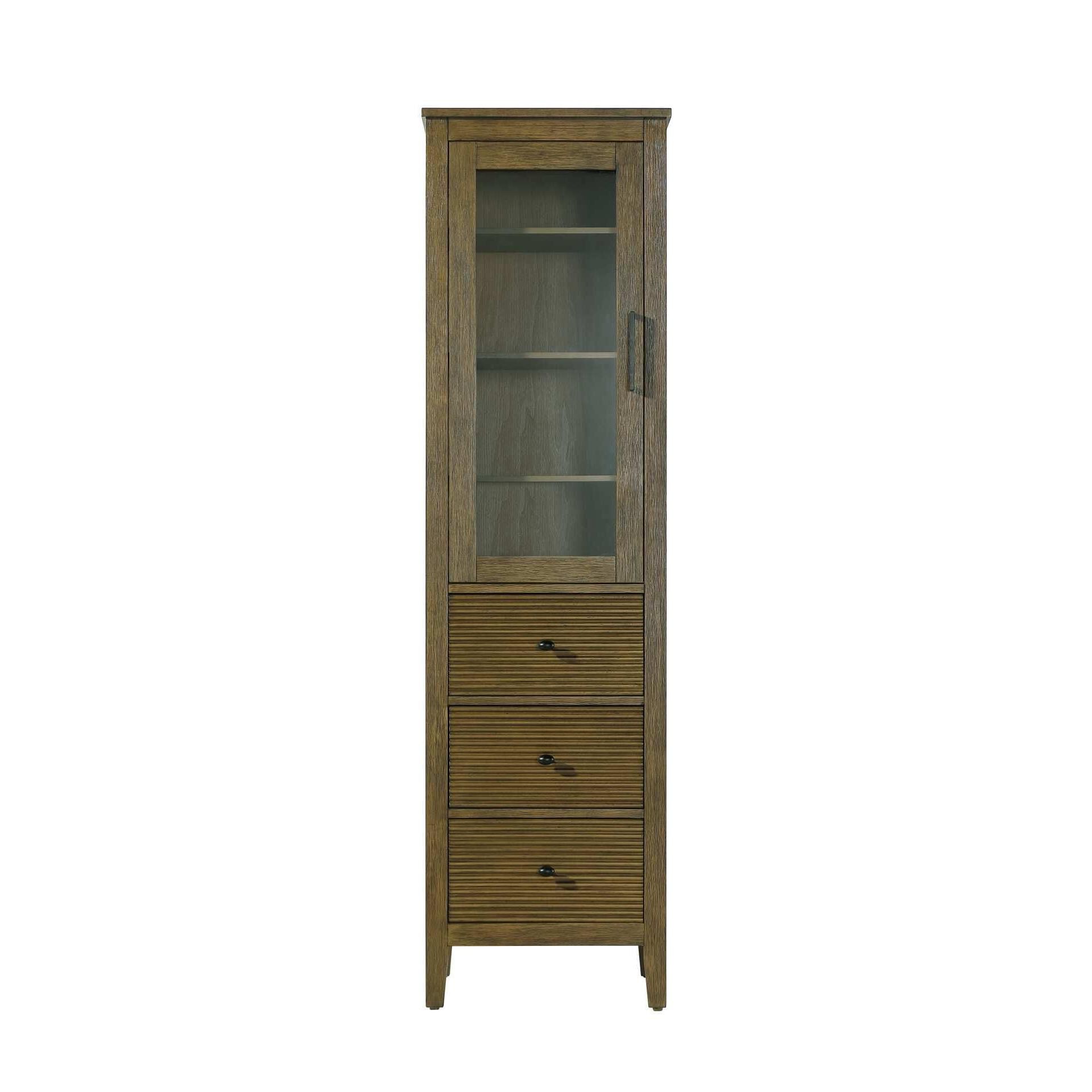 Shown in Hazel Oak finish