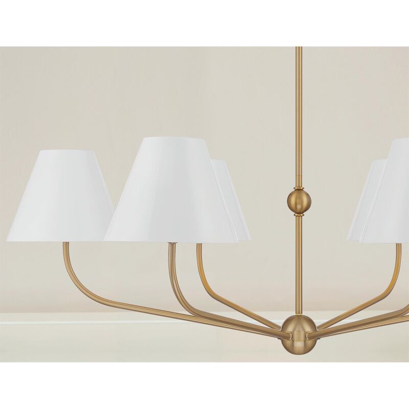 Xavier 40 Inch Chandelier by Crystorama