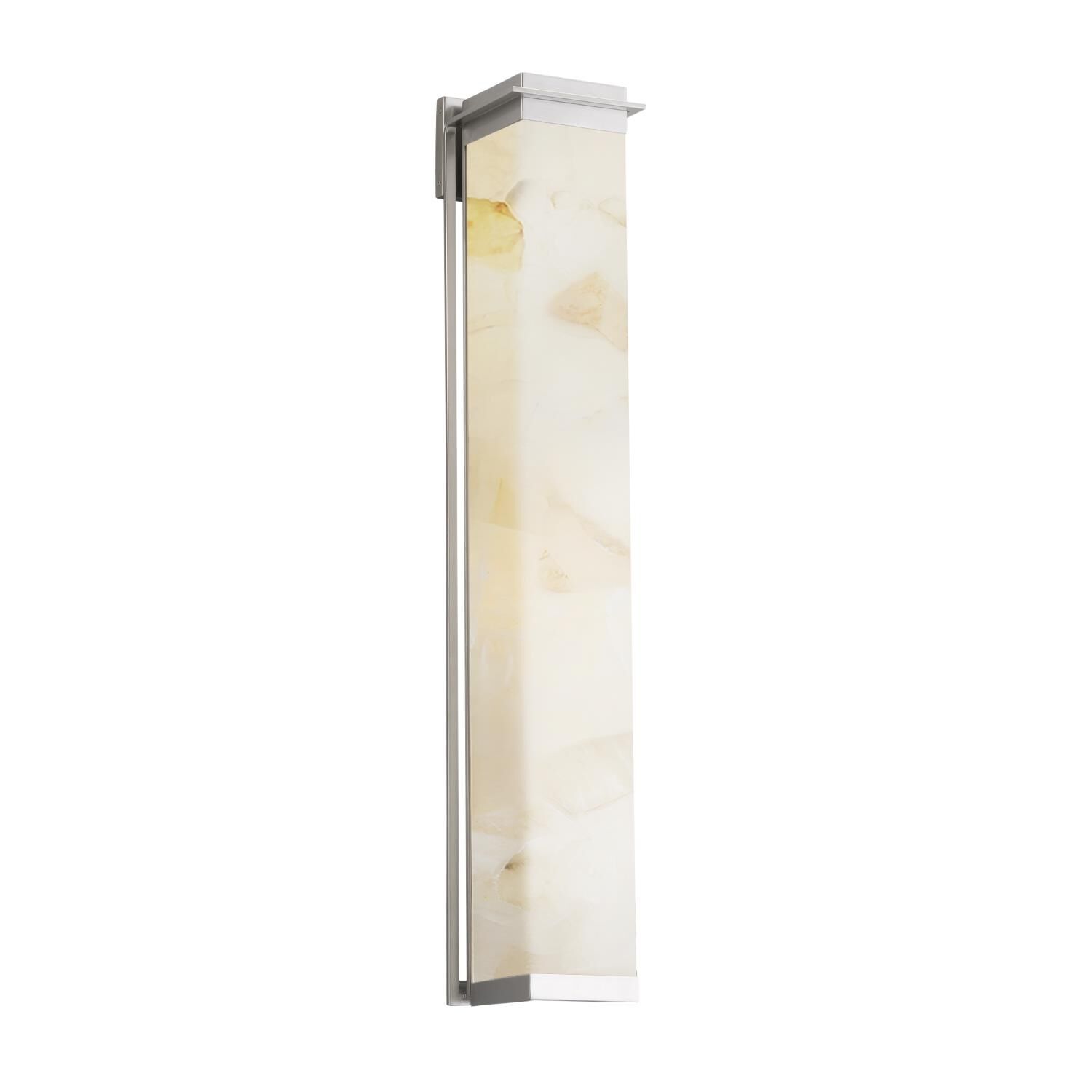 Alabaster Rocks! - Pacific 48 Inch Tall 1 Light LED Outdoor Wall Light by Justice Design Group