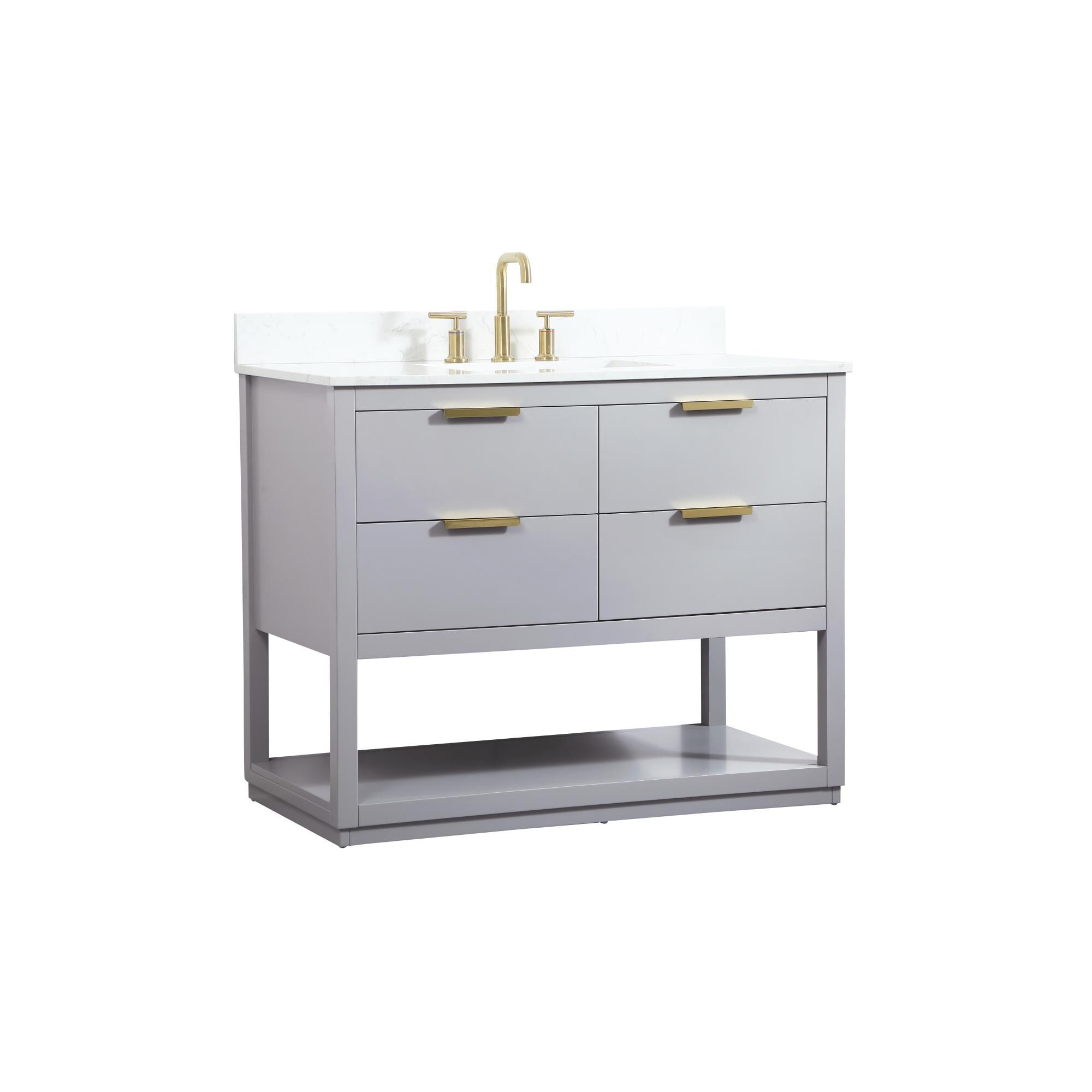 Larkin 42 Inch Bath Vanity by Elegant Decor