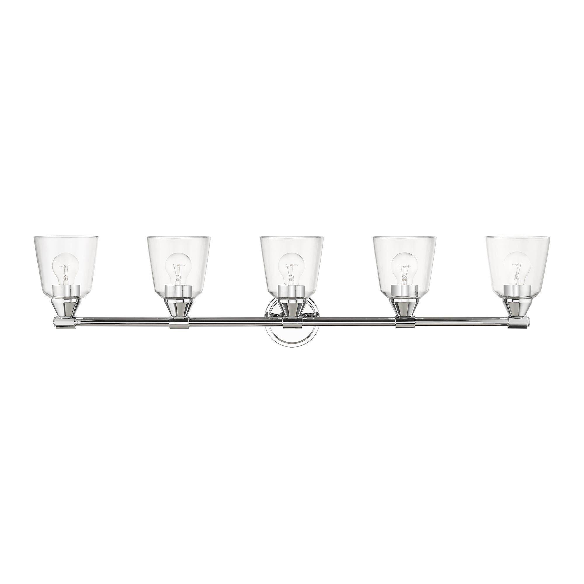 Catania 42 Inch 5 Light Bath Vanity Light by Livex Lighting