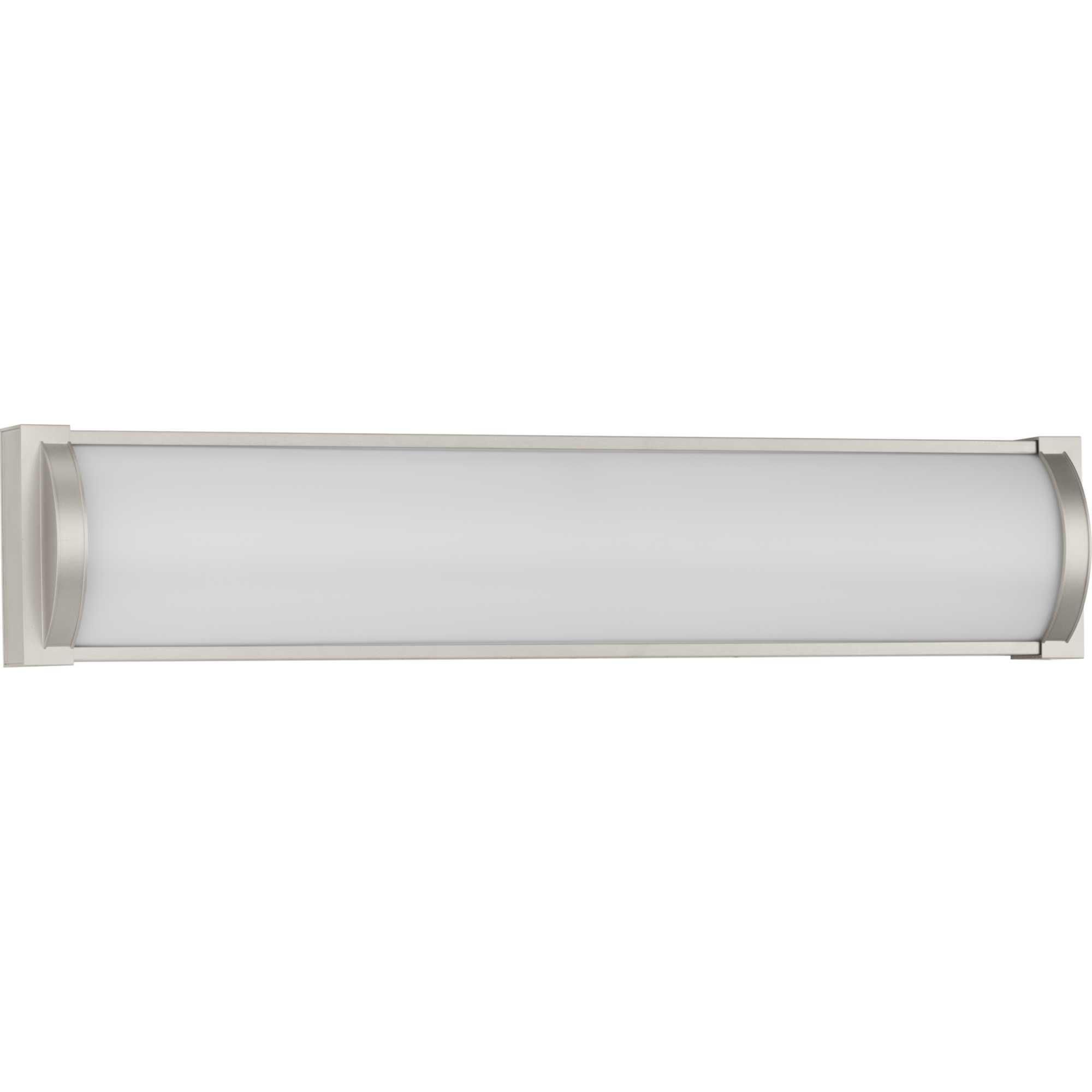 Shown in Brushed Nickel finish and Diffused glass