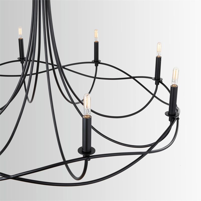 Sonnet 44 Inch 8 Light Chandelier by Capital Lighting Fixture Company