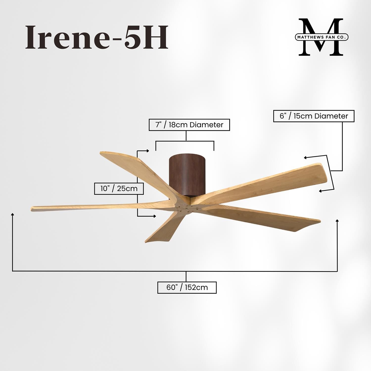 Shown in Walnut finish