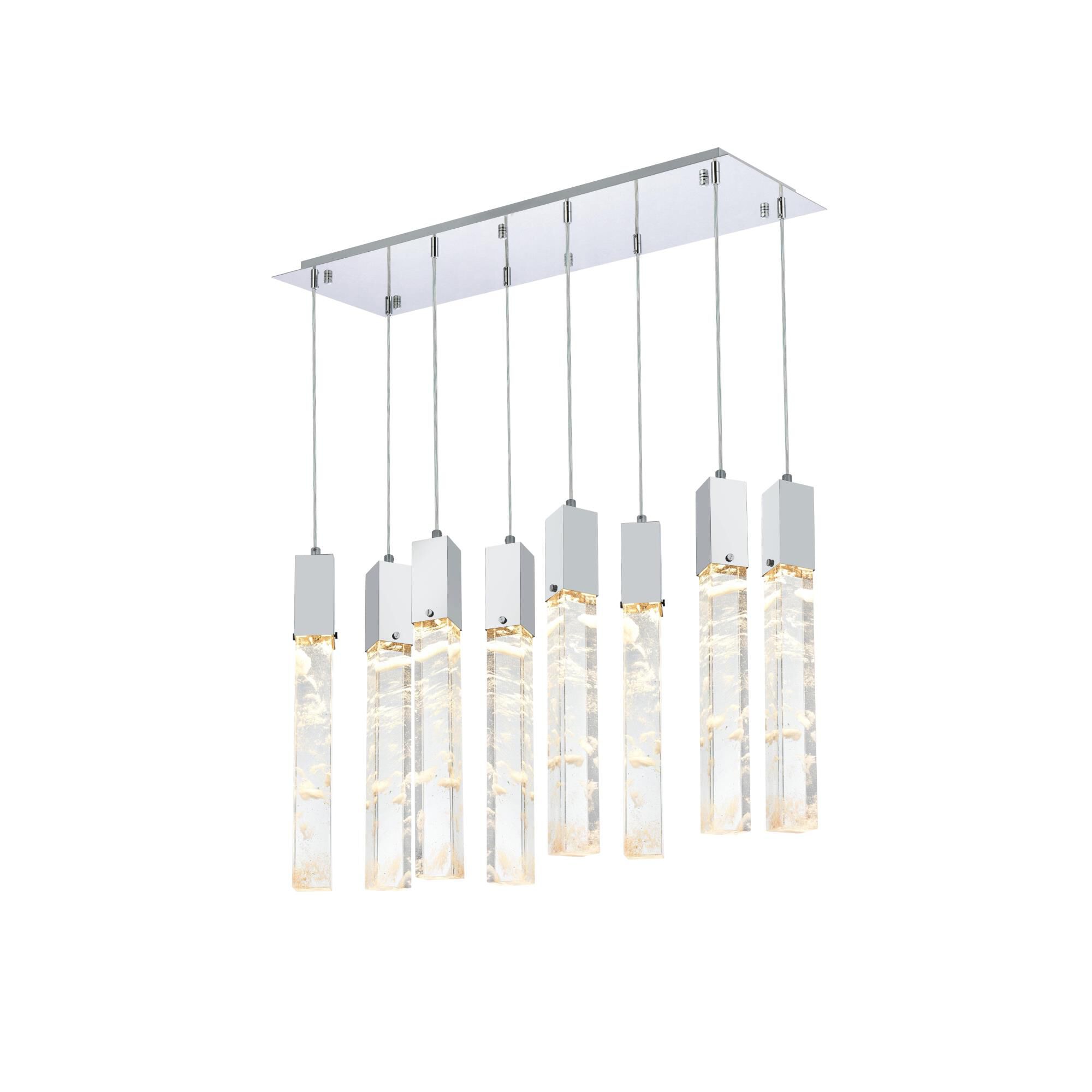 Aurora 36 Inch Linear Suspension Light by Elegant Lighting