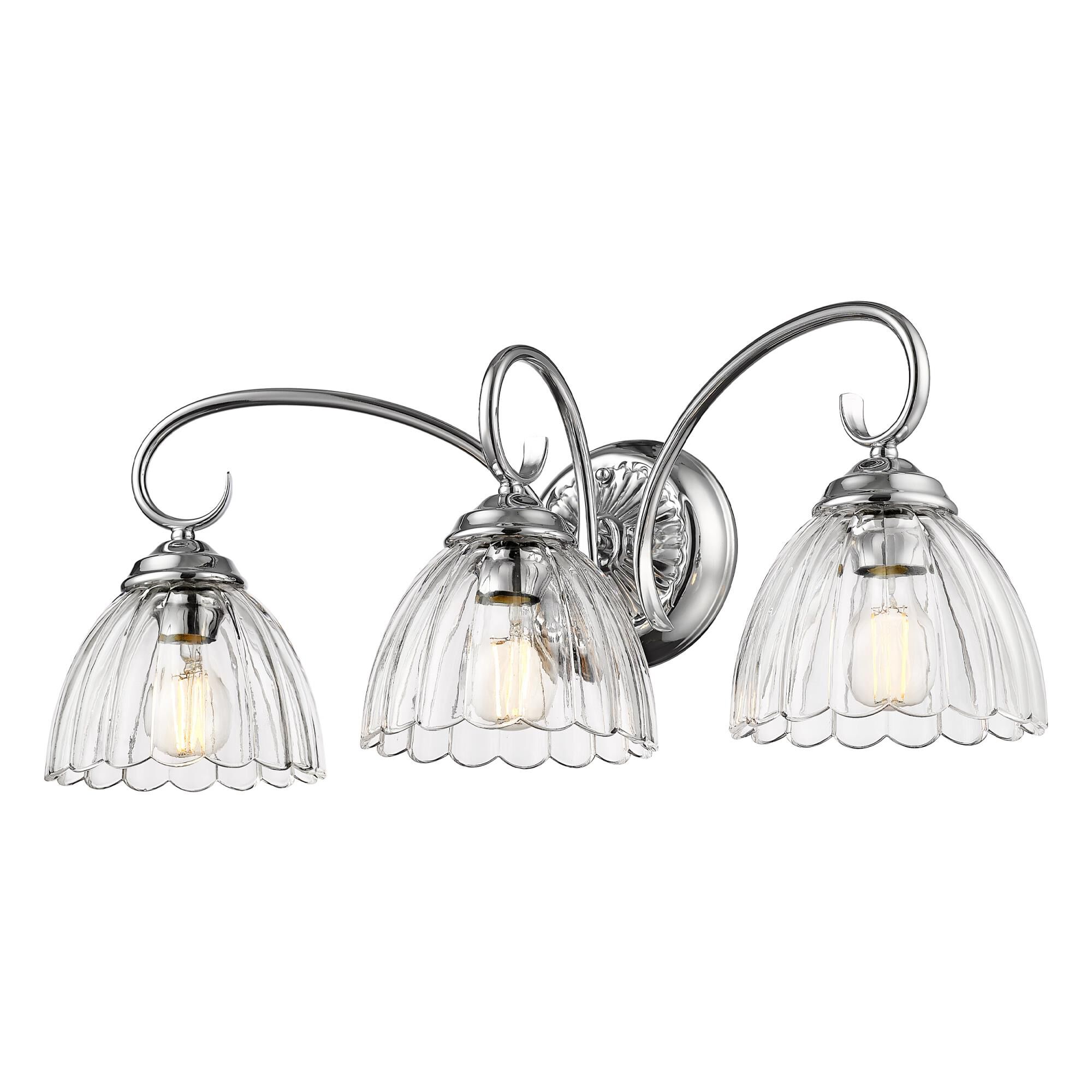 Audra 26 Inch Bath Vanity Light by Golden Lighting