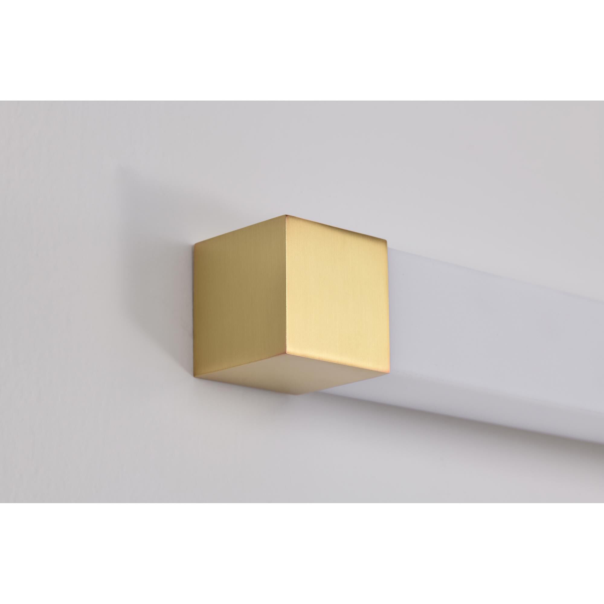 Shown in Brushed Brass finish