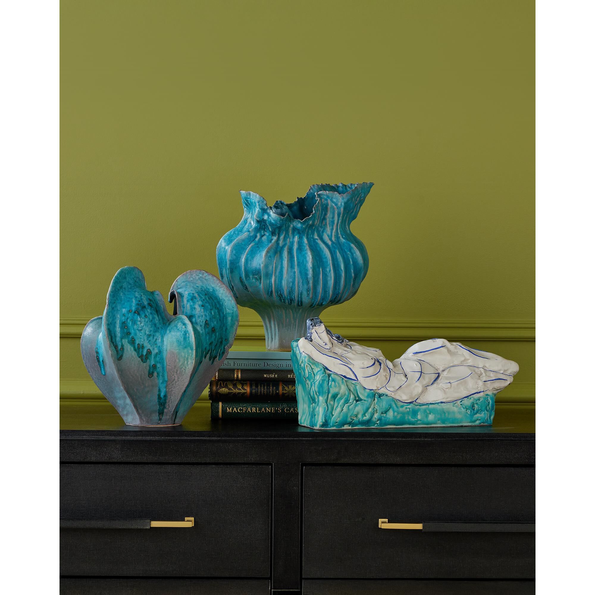 Flying Vase-Urn by Currey and Company