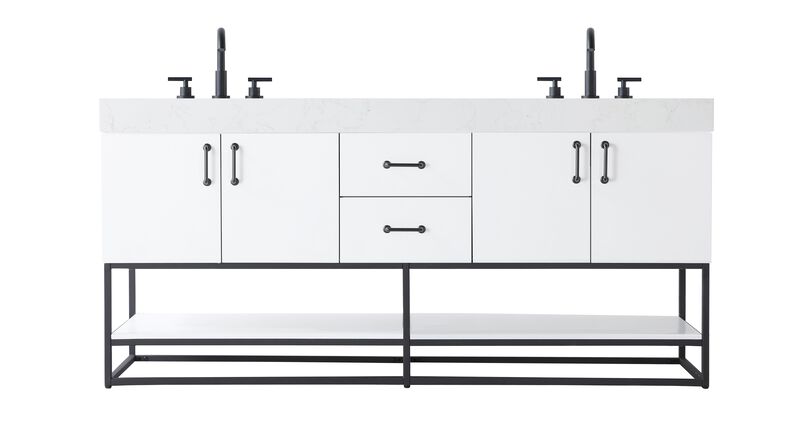 Caroline 72 Inch Bath Vanity by Elegant Dcor