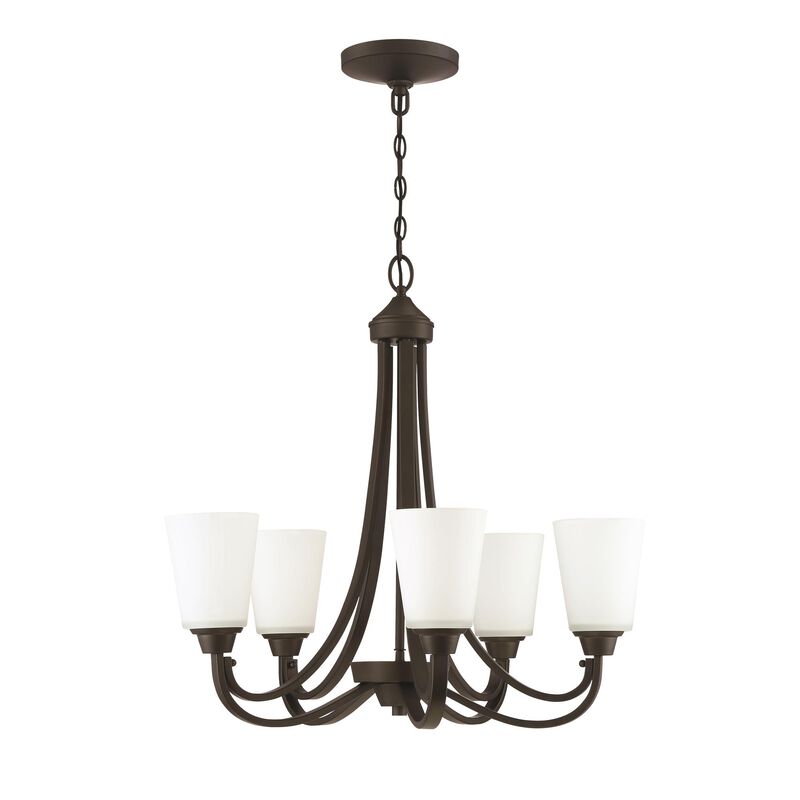 Grace 26 Inch 5 Light Chandelier by Craftmade
