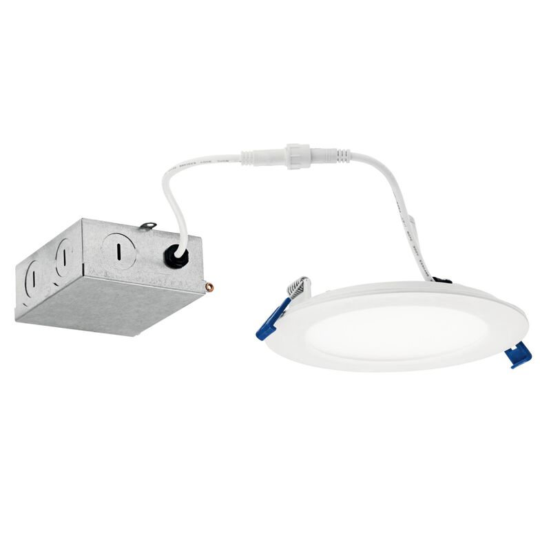 Direct To Ceiling Slim Commercial Recessed Single Spot Downlight by Kichler Lighting