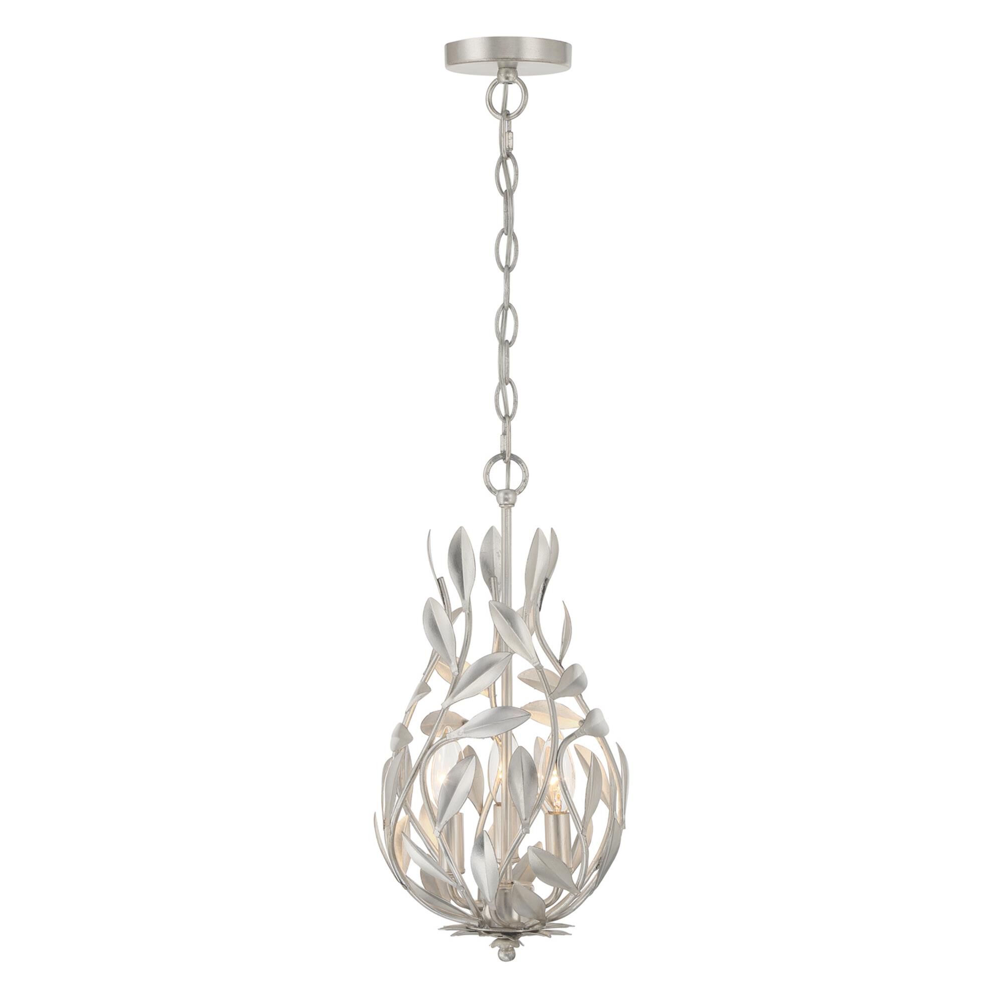 Shown in Antique Silver finish