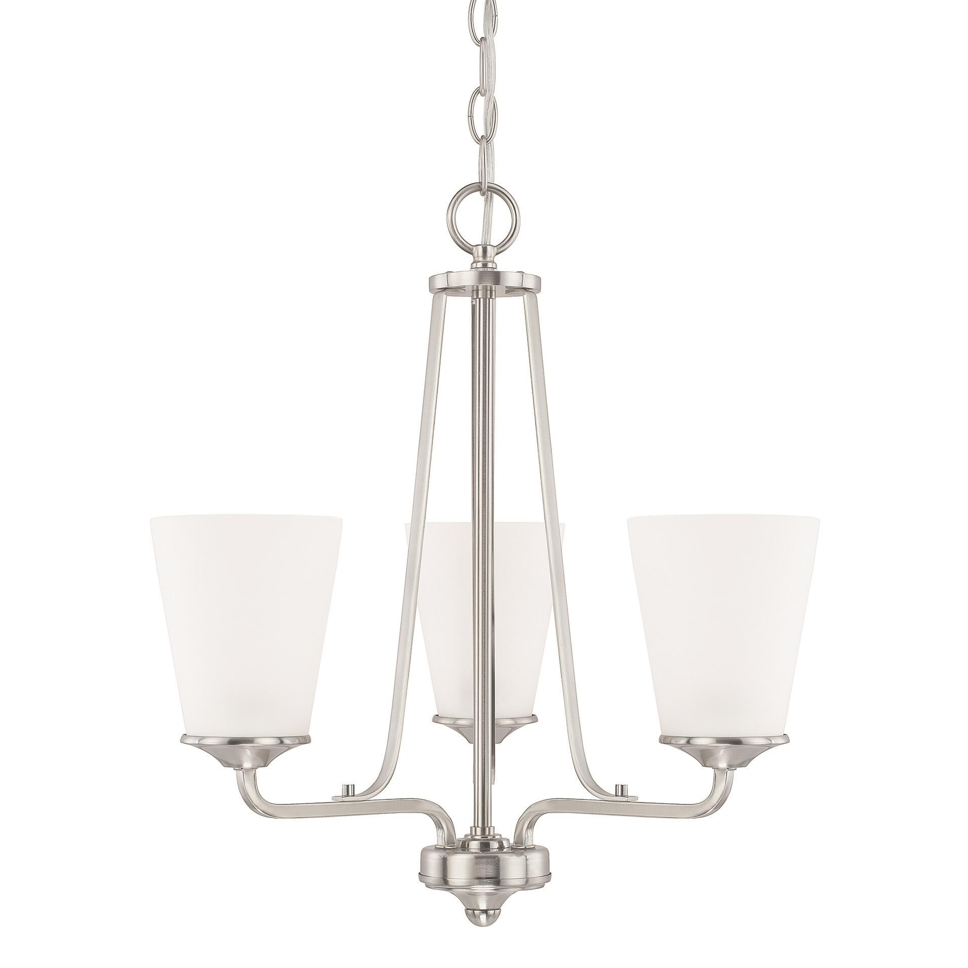Braylon 18 Inch 3 Light Mini Chandelier by Homeplace by Capital Lighting Fixture Company