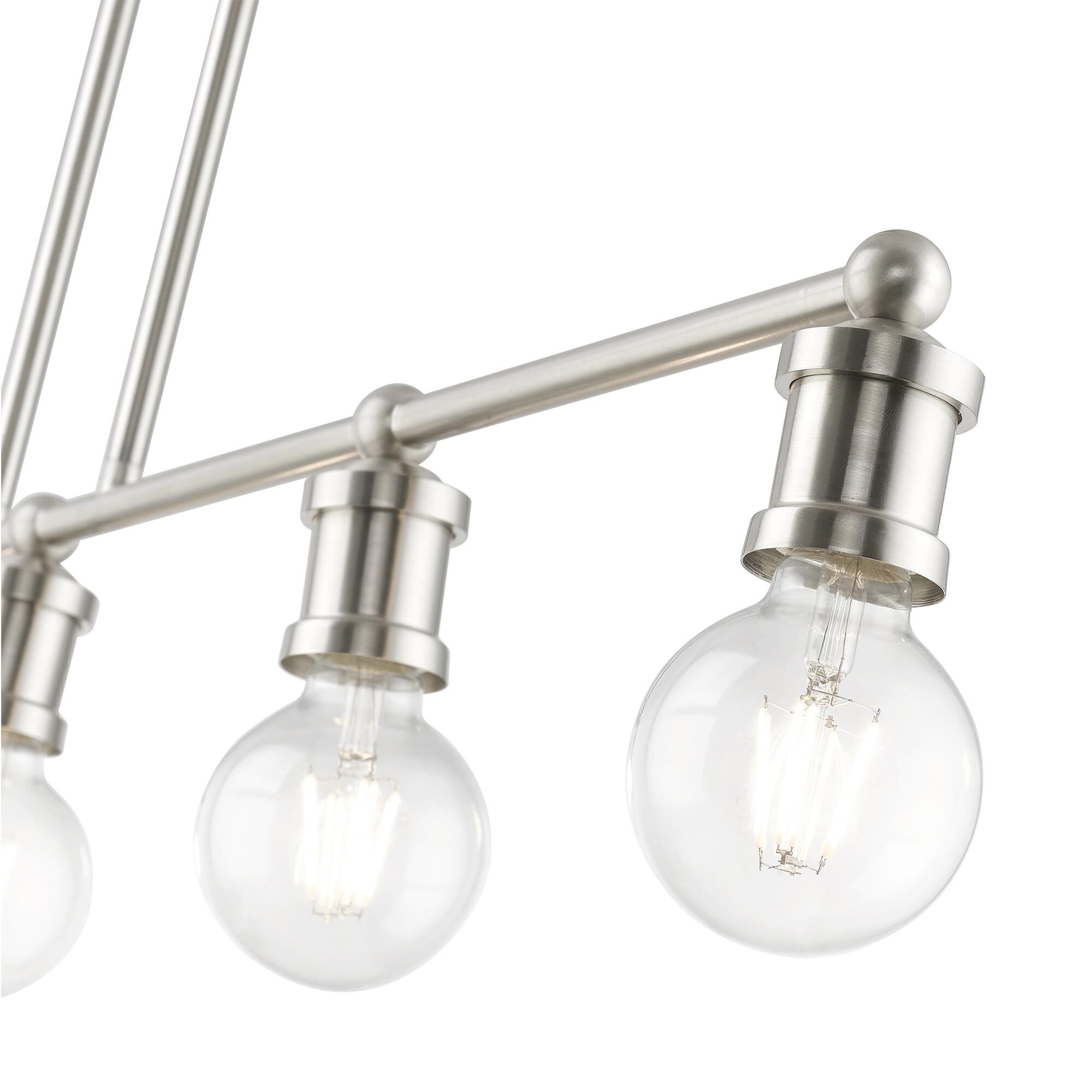 Lansdale 40 Inch 5 Light Linear Suspension Light by Livex Lighting