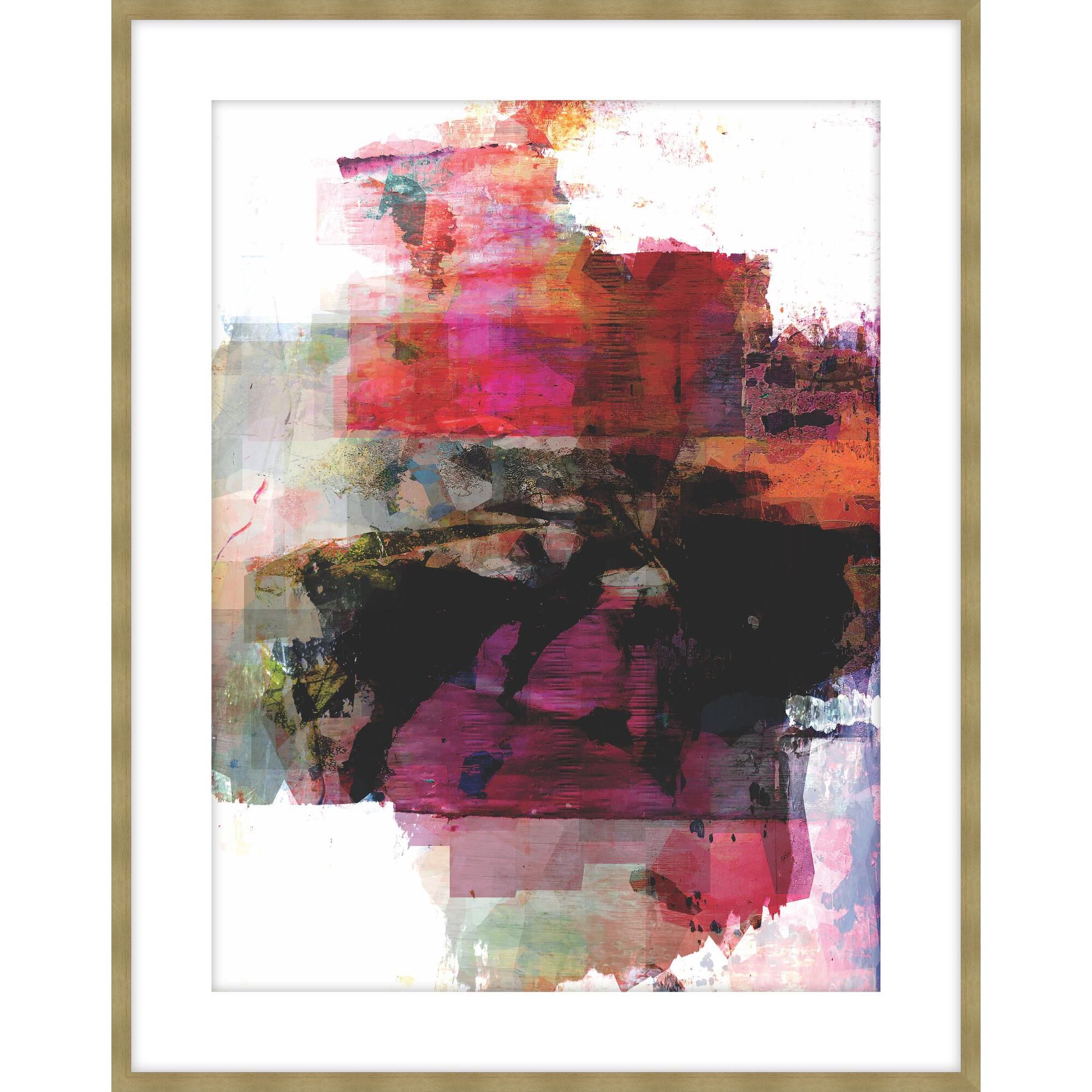 Vivid Fracture Print by Level57