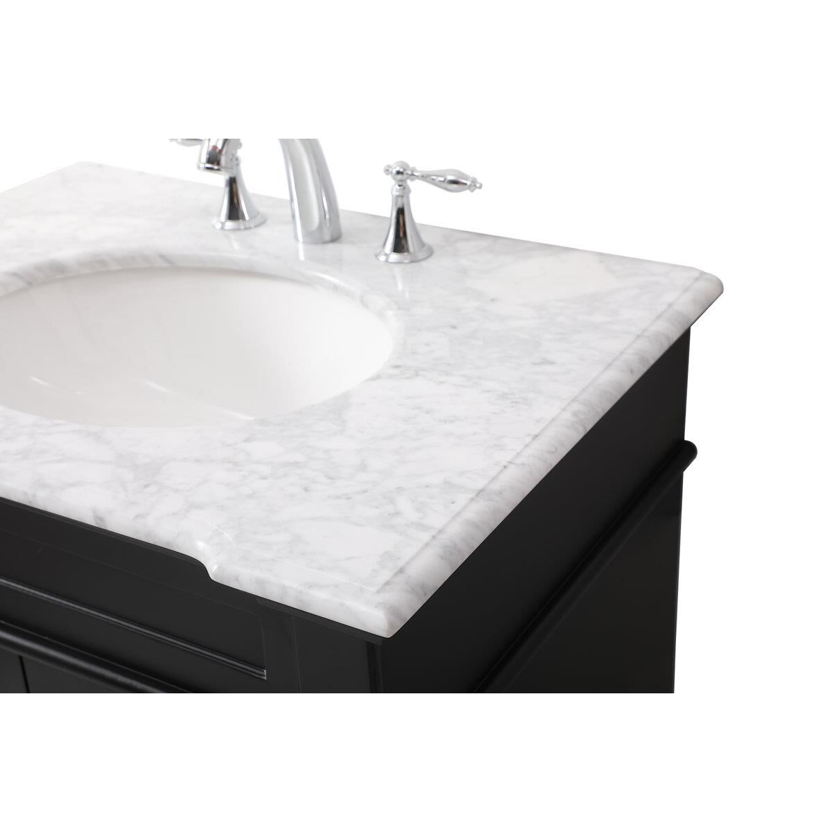 Shown in Black finish