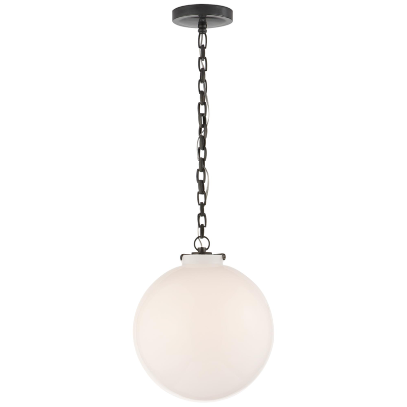 Visual Comfort Signature Collection Thomas O'Brien Katie 12 Inch Mini Pendant
