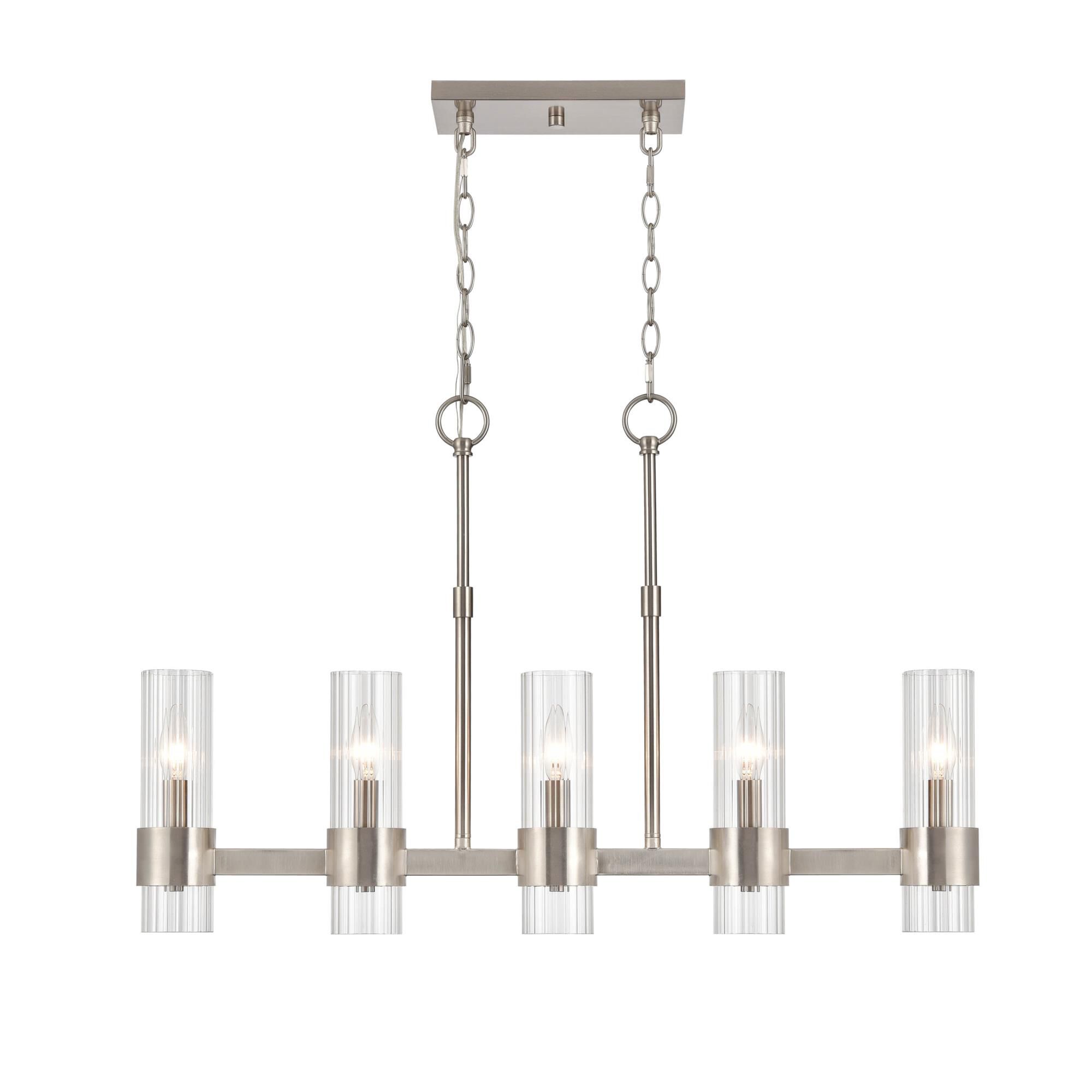 Caberton 32 Inch 5 Light Chandelier by Millennium Lighting