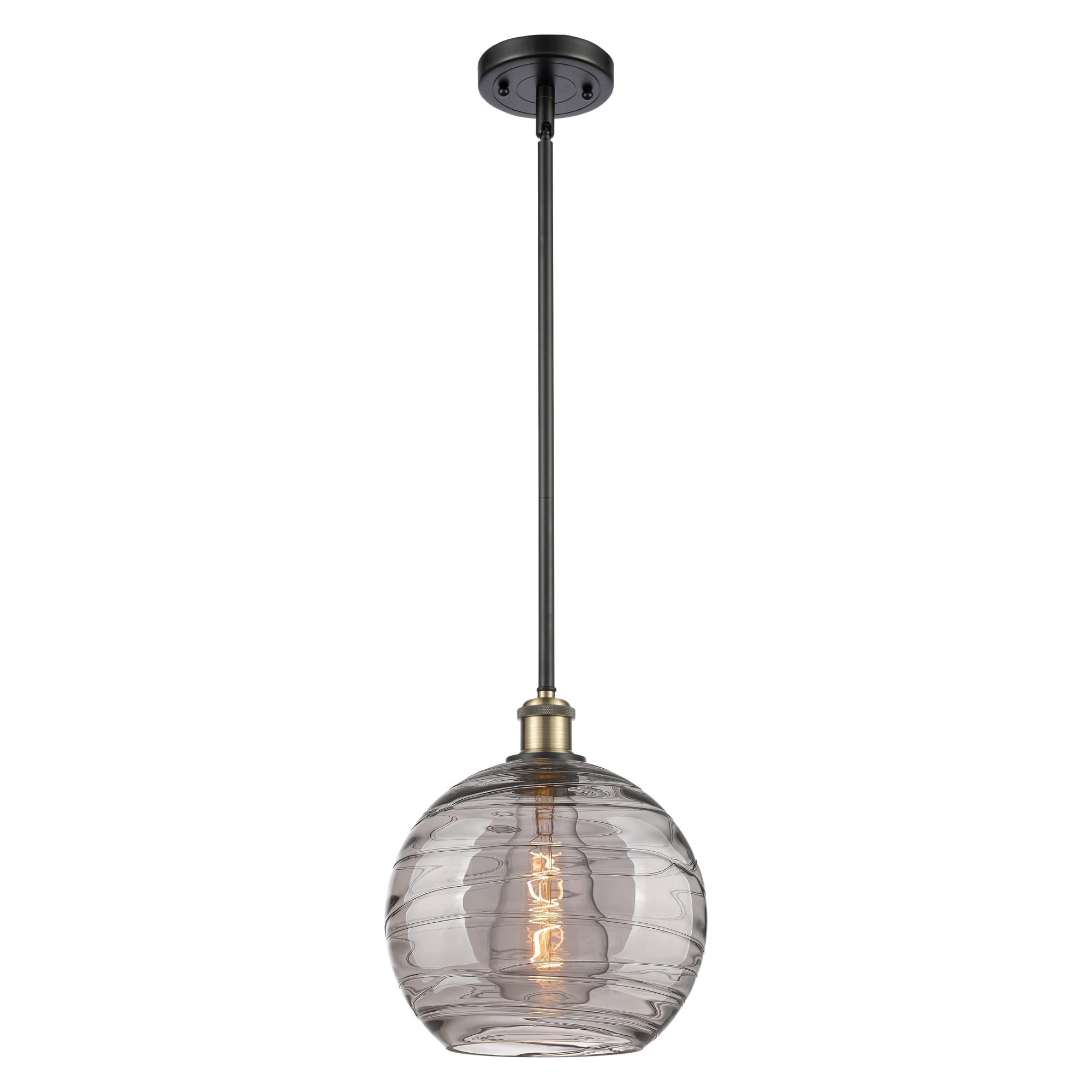 Bruno Marashlian Athens Deco Swirl 10 Inch Mini Pendant by Innovations Lighting