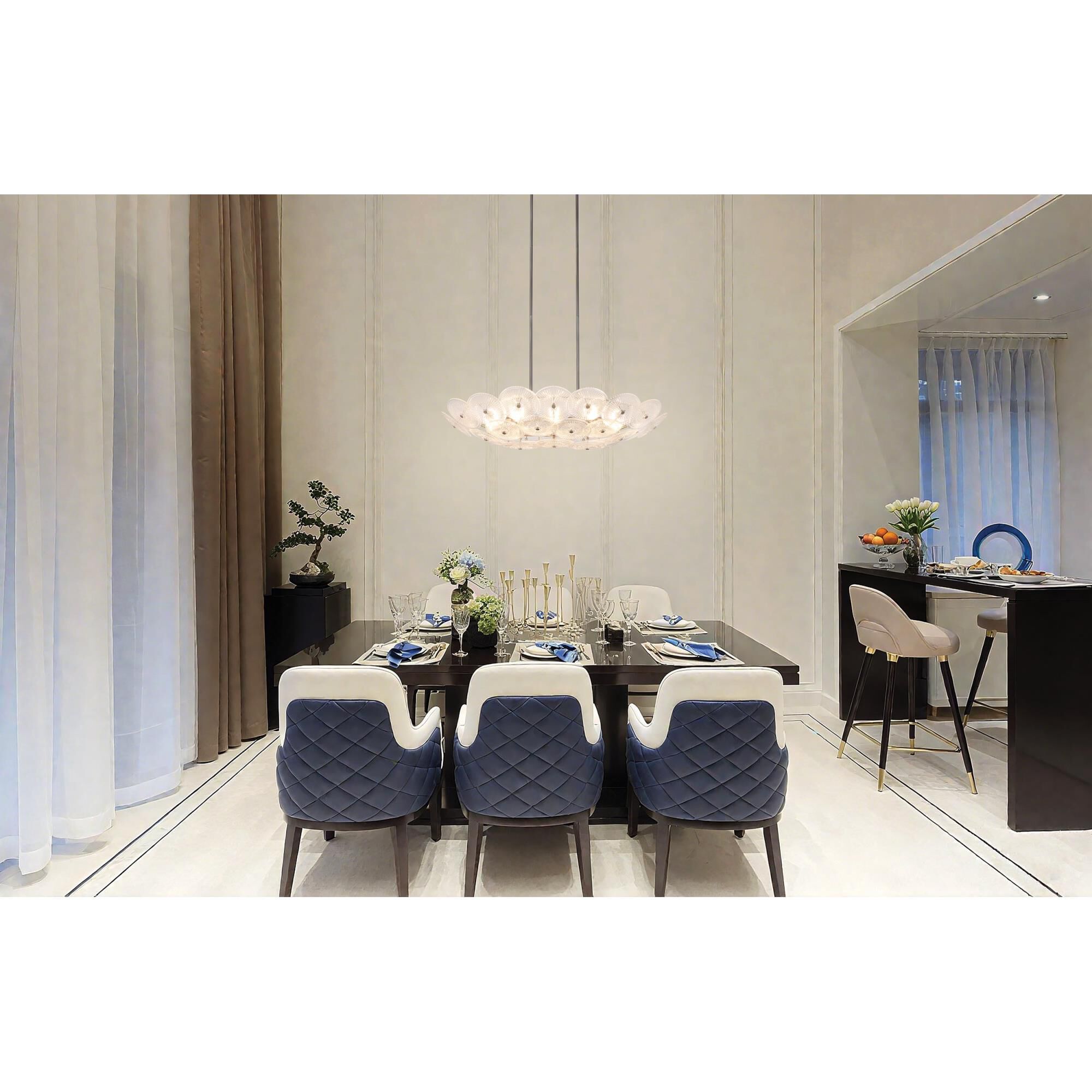 Avril 42 Inch Linear Suspension Light by Eglo Lighting