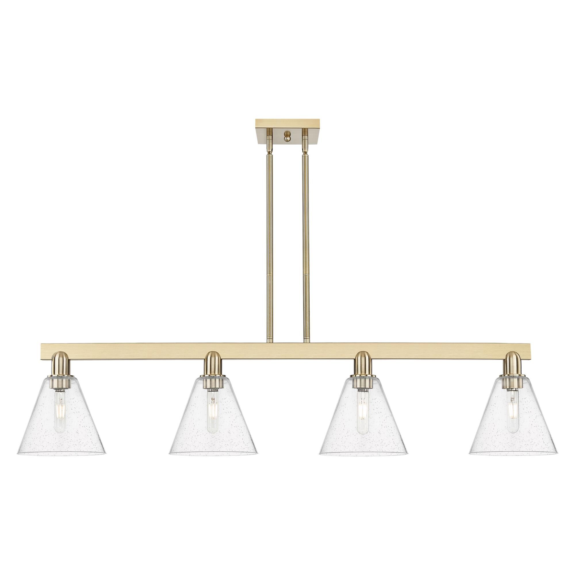 Bruno Marashlian Berkshire Glass 51 Inch Linear Suspension Light by Innovations Lighting