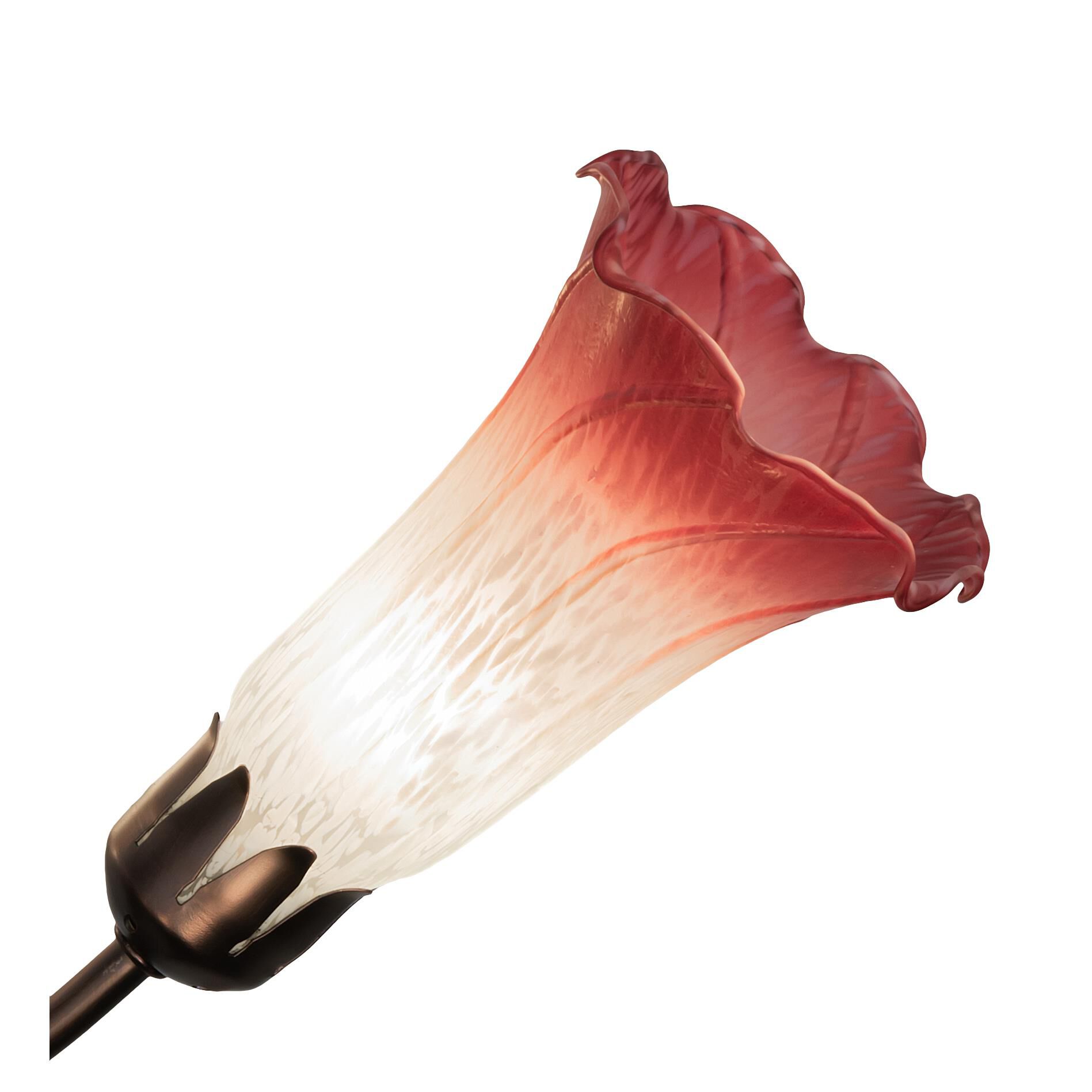 Pink and White 24 Inch 7 Light Chandelier by Meyda Lighting