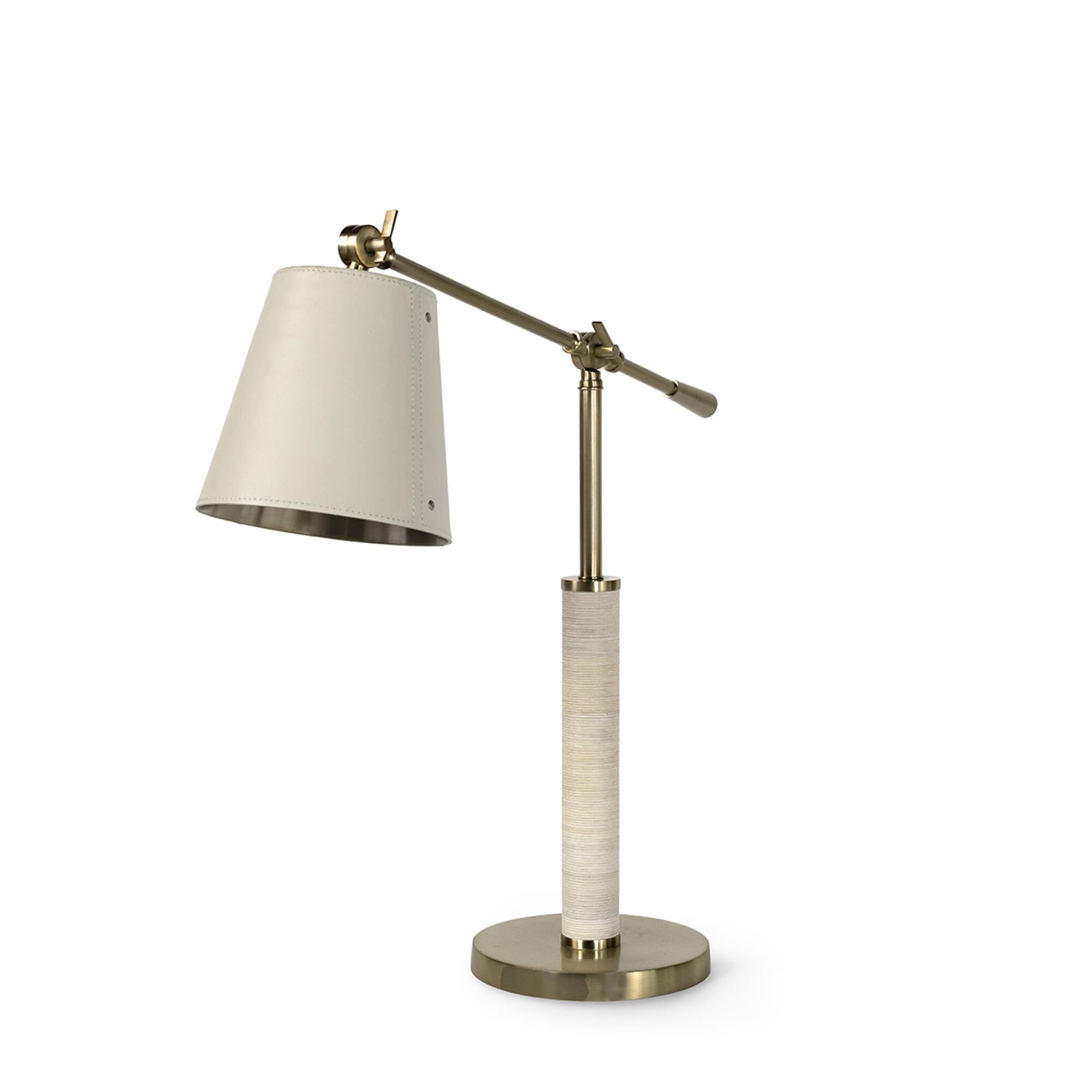 Shown in Champagne with Brass finish