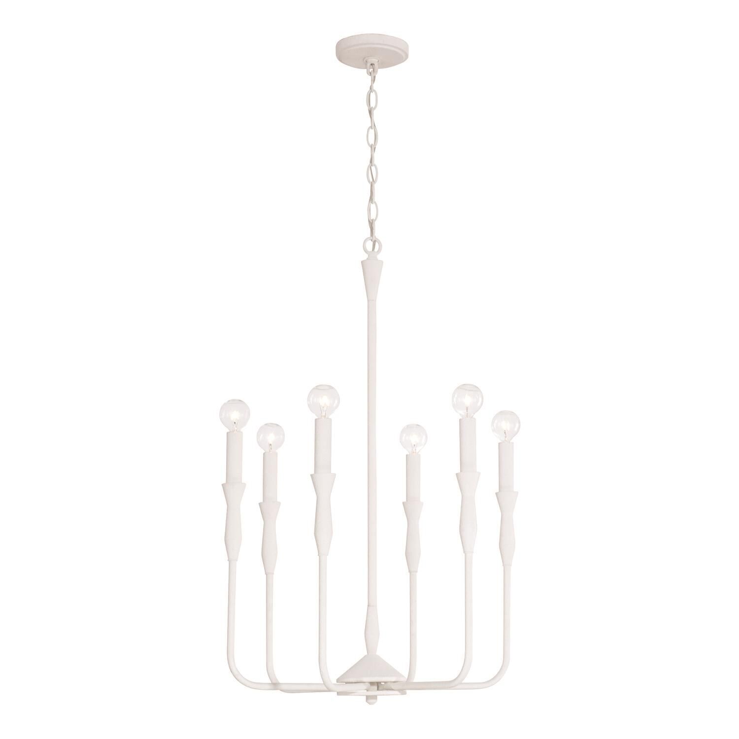 Paloma 20 Inch 6 Light Mini Chandelier by Capital Lighting Fixture Company