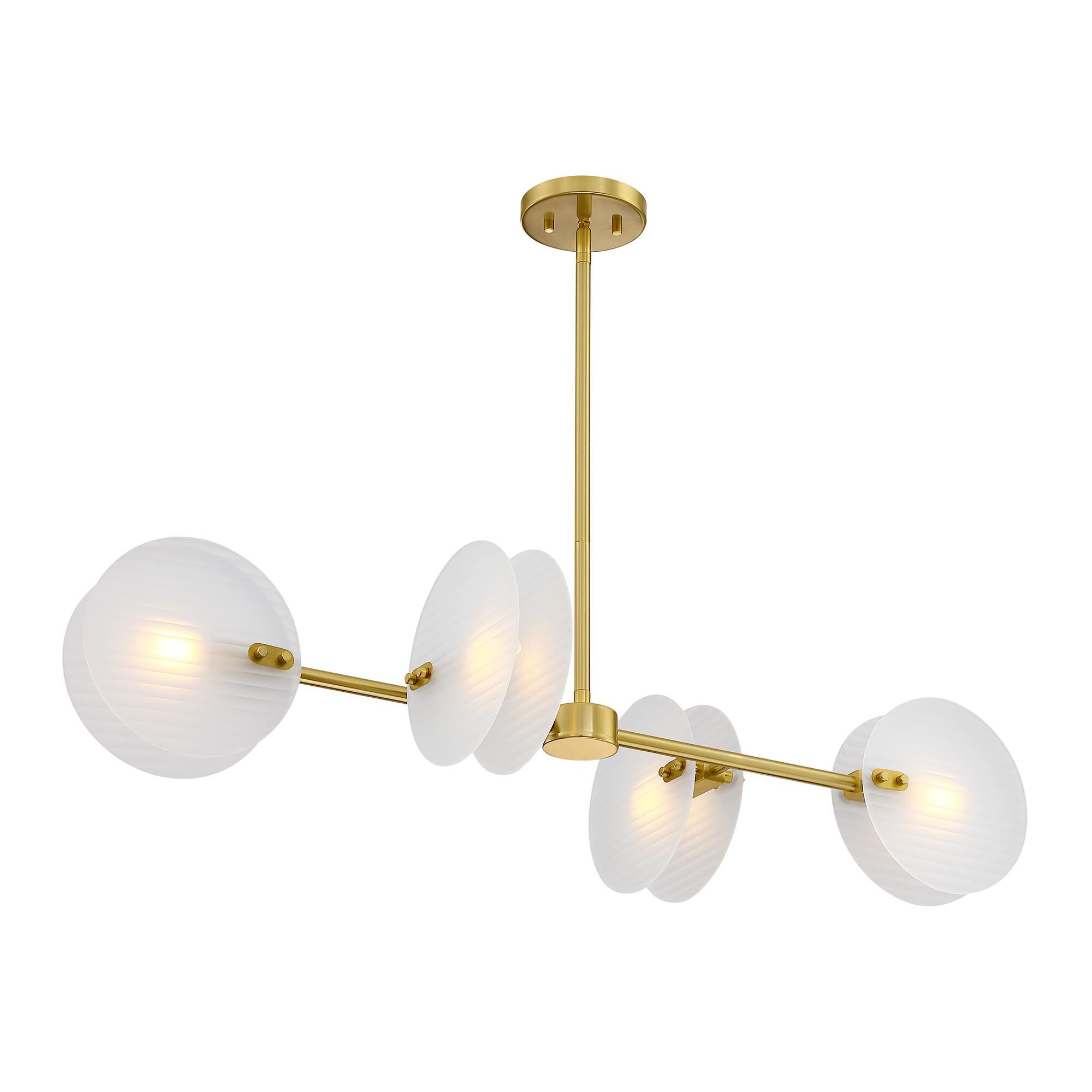 Sky Fall 40 Inch Linear Suspension Light by Designers Fountain