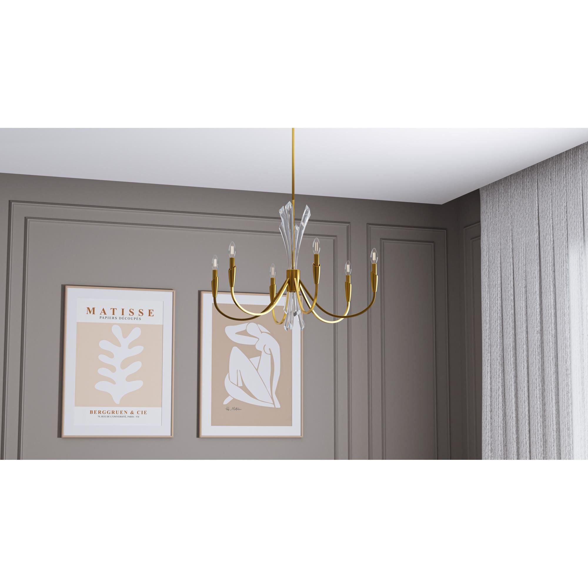 Cecily 32 Inch Chandelier by Quoizel
